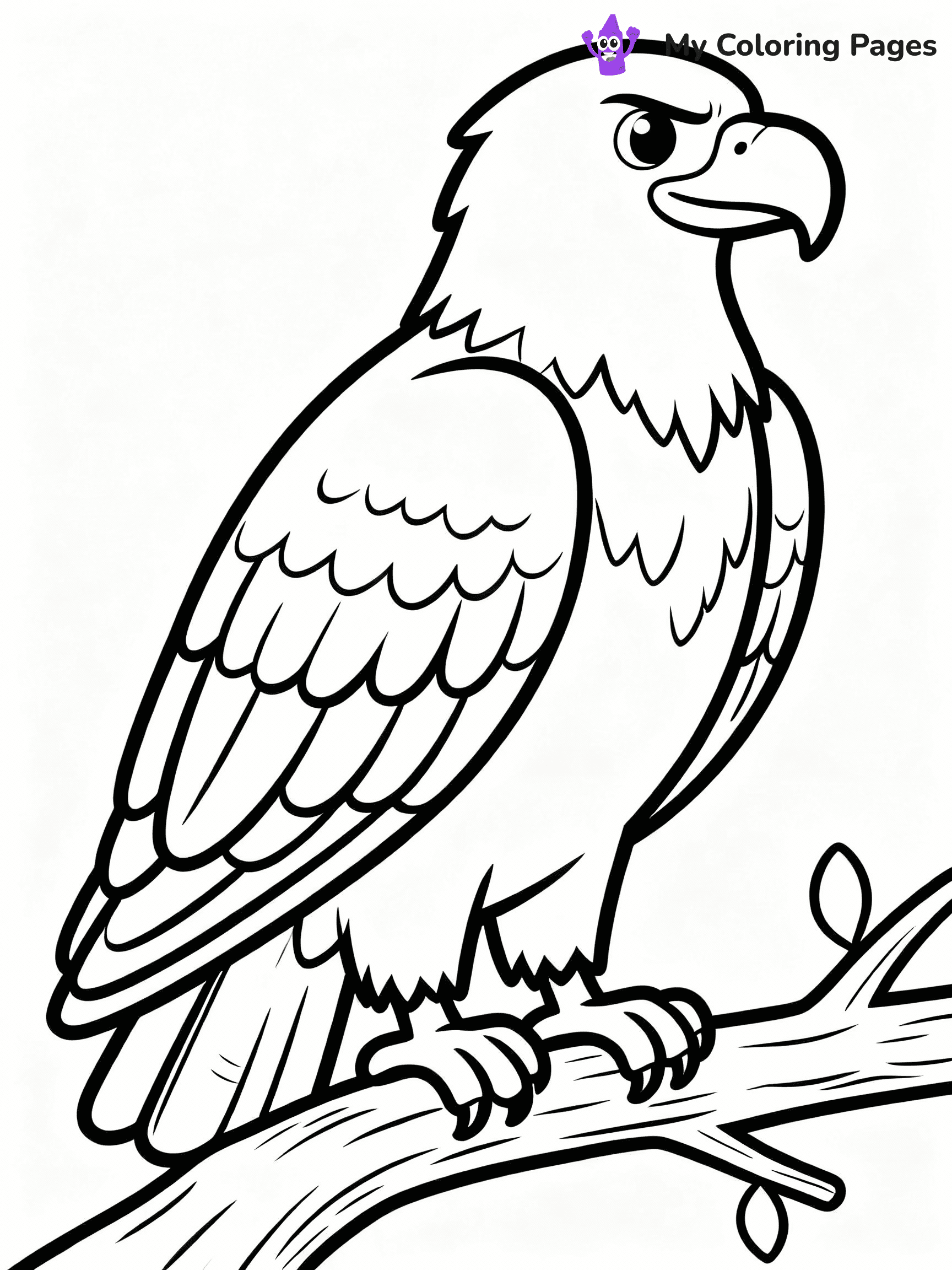 Eagle Coloring Pages - 40