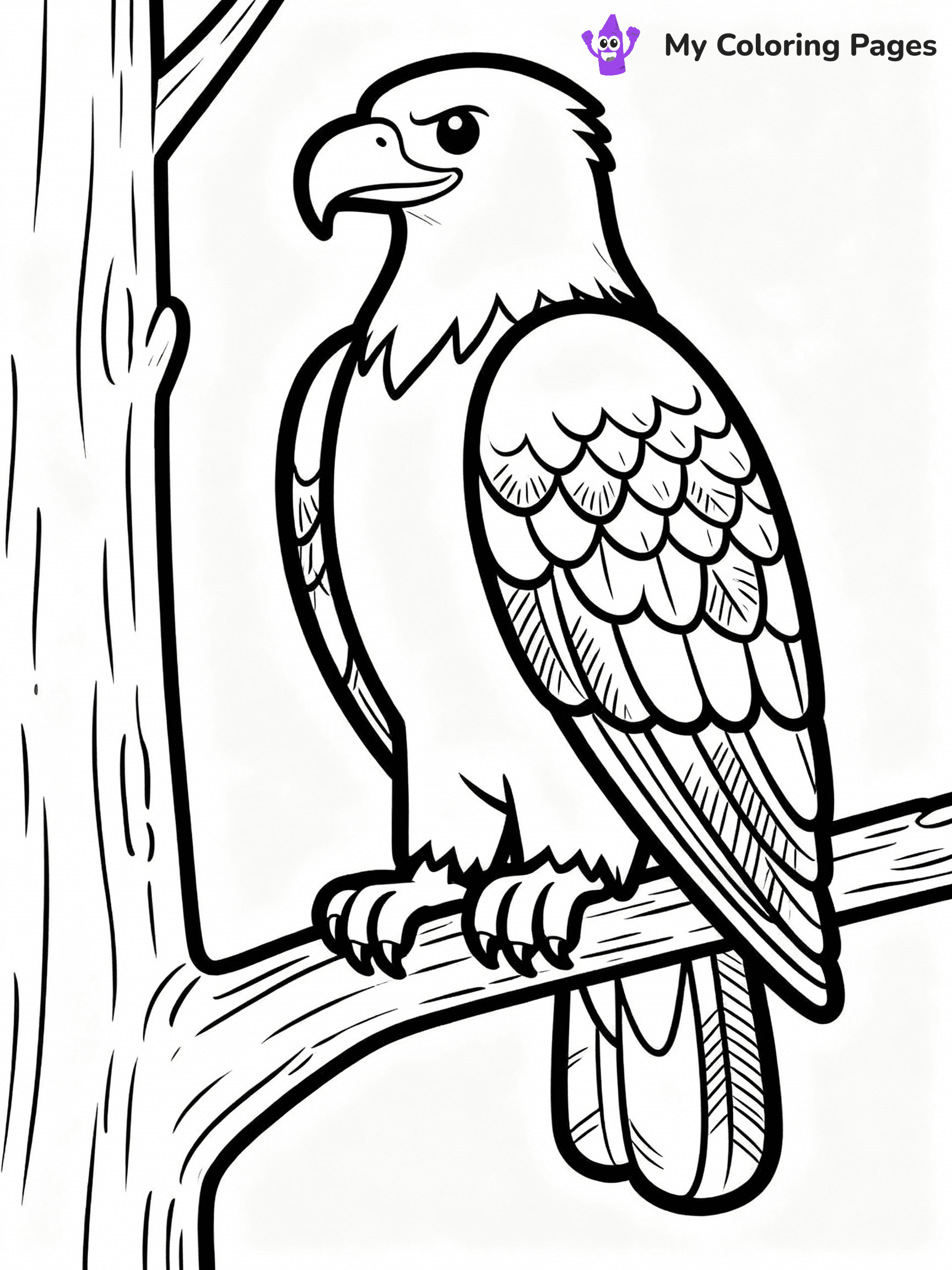 Eagle Coloring Pages - 35