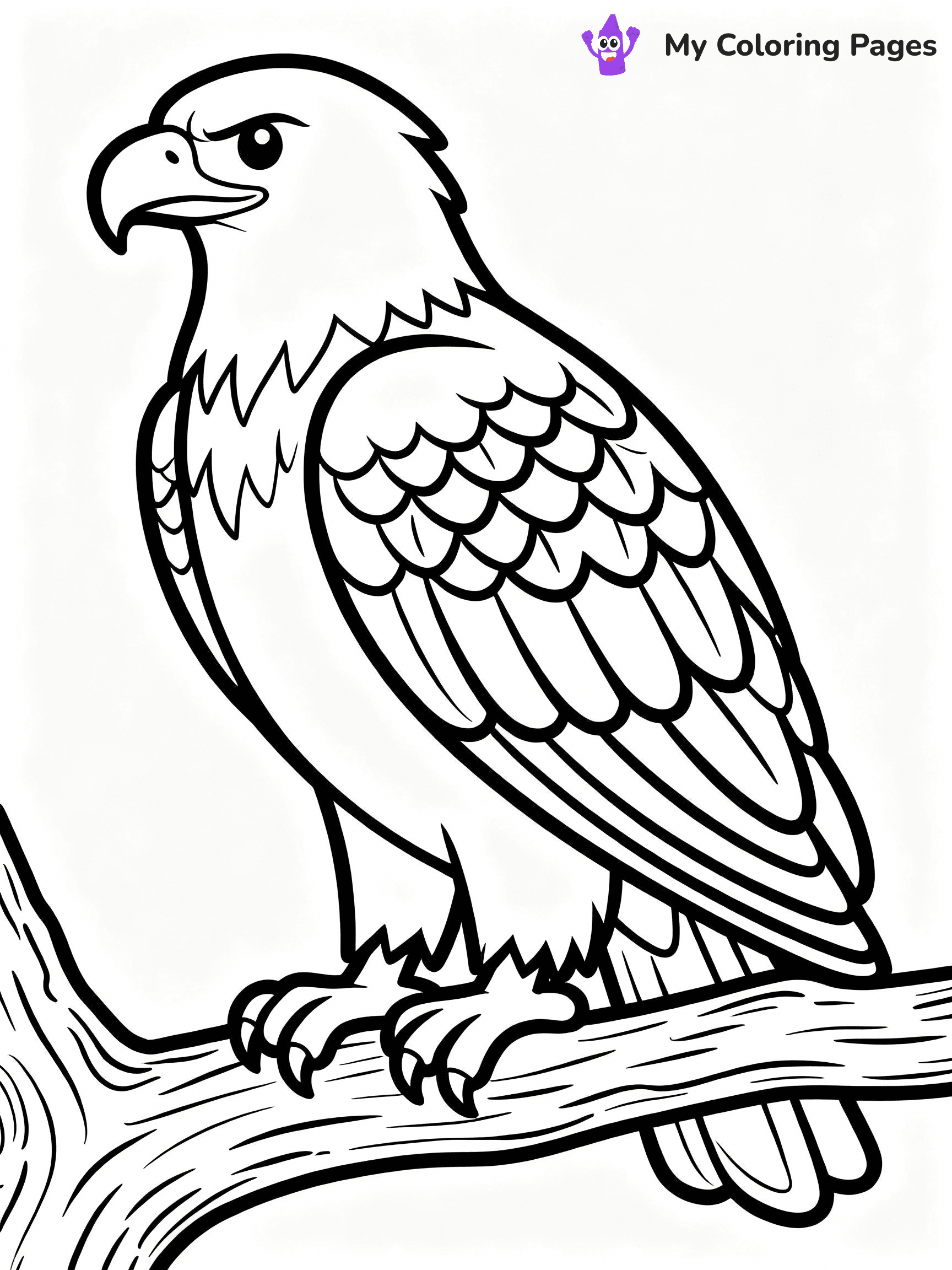 Eagle Coloring Pages - 34