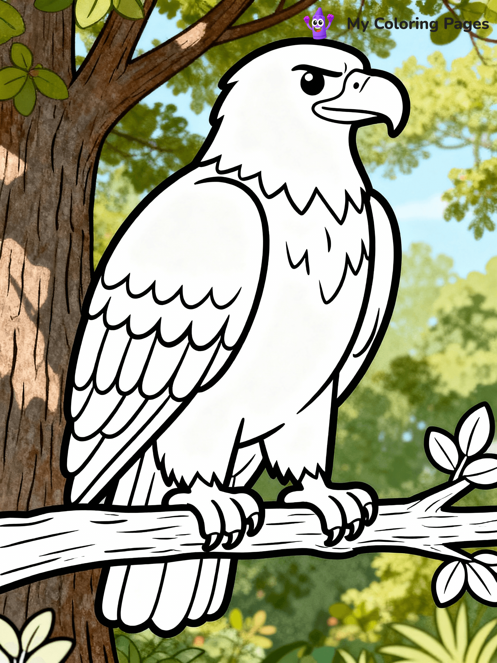 Eagle Coloring Pages - 33