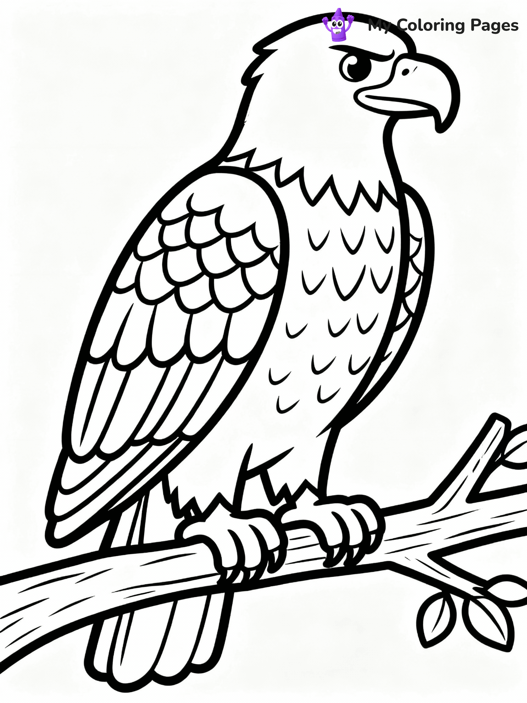 Eagle Coloring Pages - 32