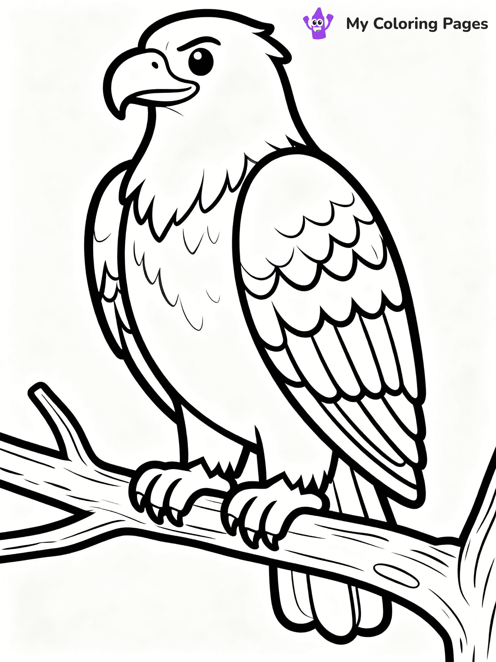 Eagle Coloring Pages - 30
