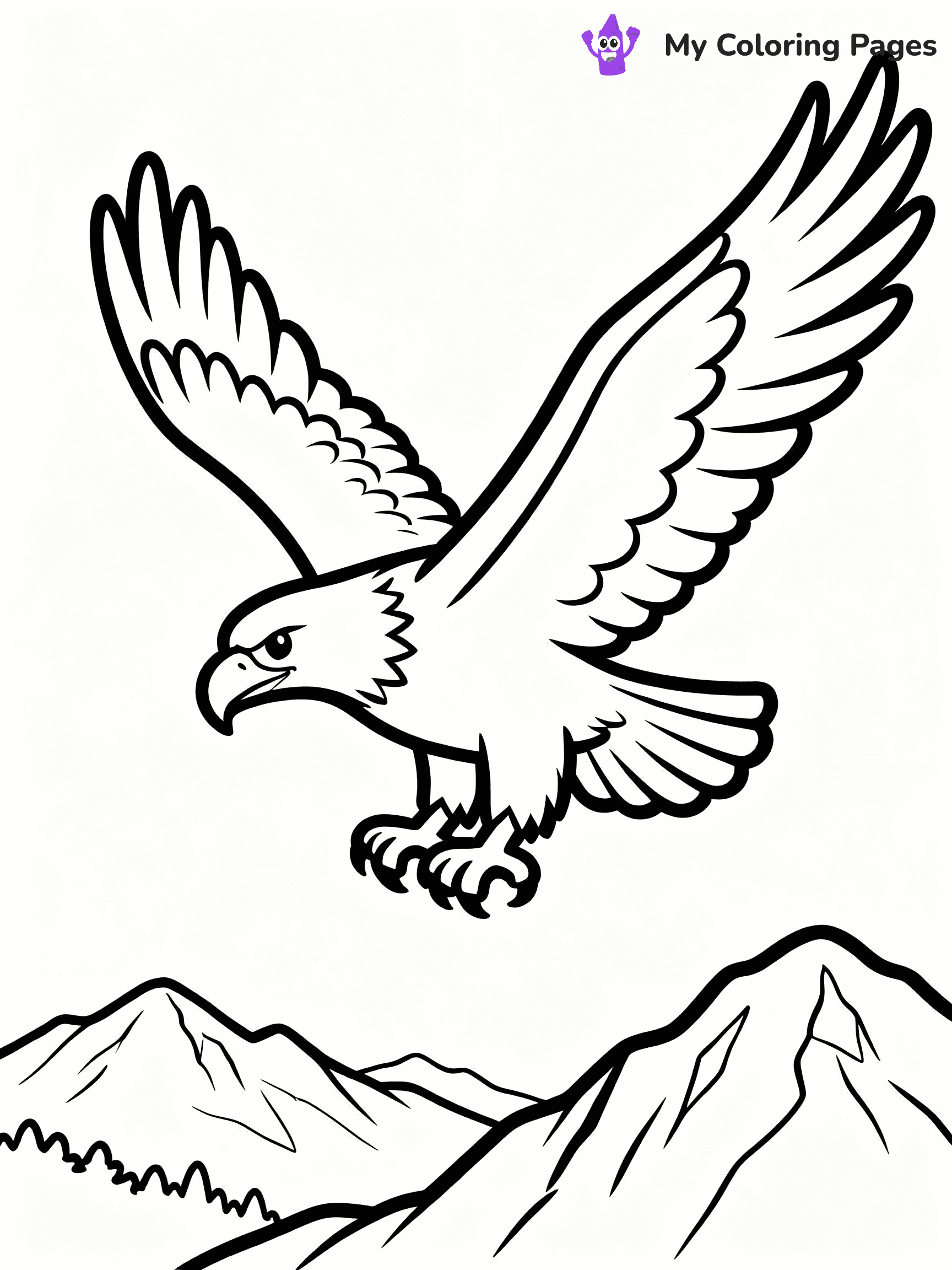 Eagle Coloring Pages - 28