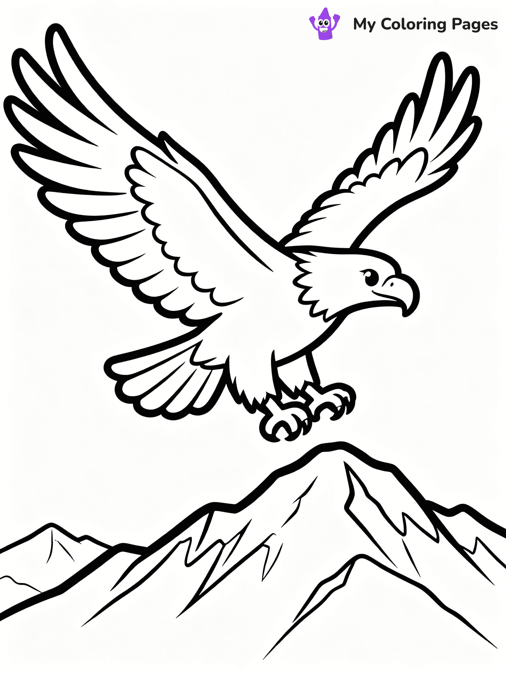 Eagle Coloring Pages - 27