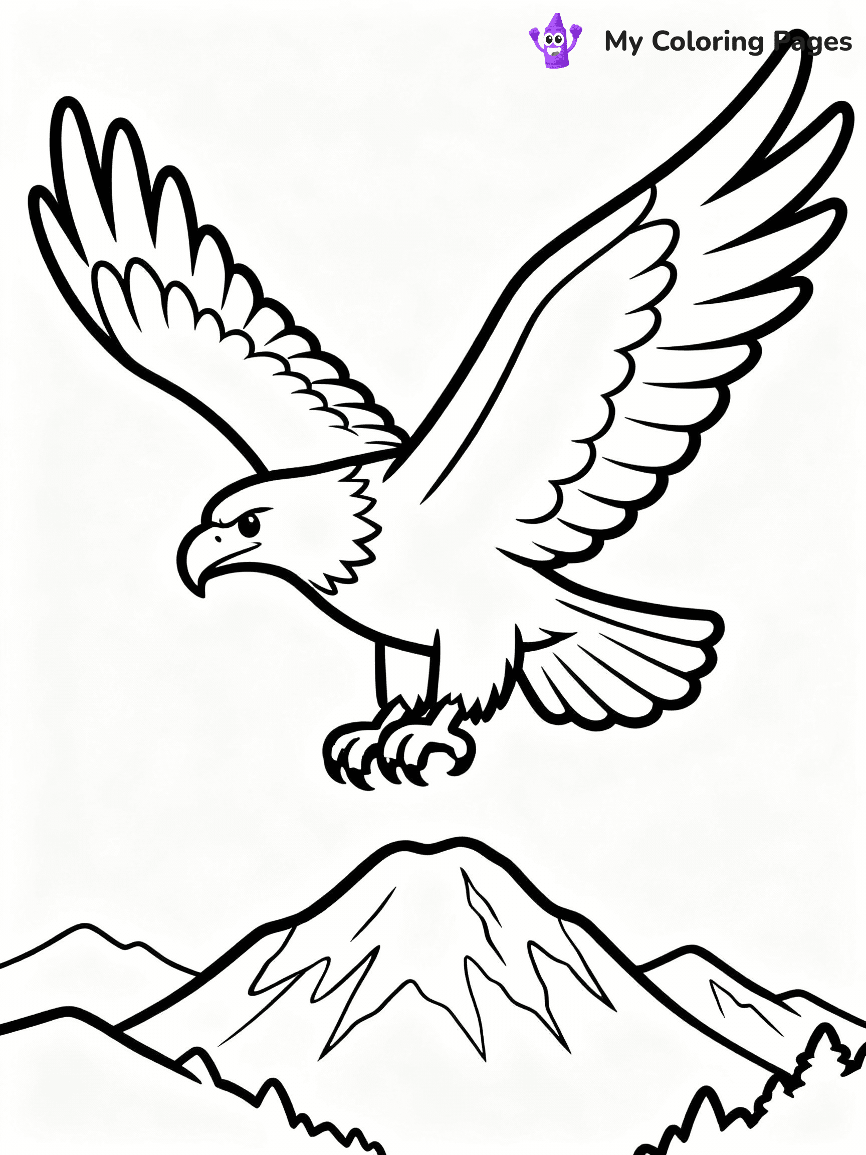 Eagle Coloring Pages - 25
