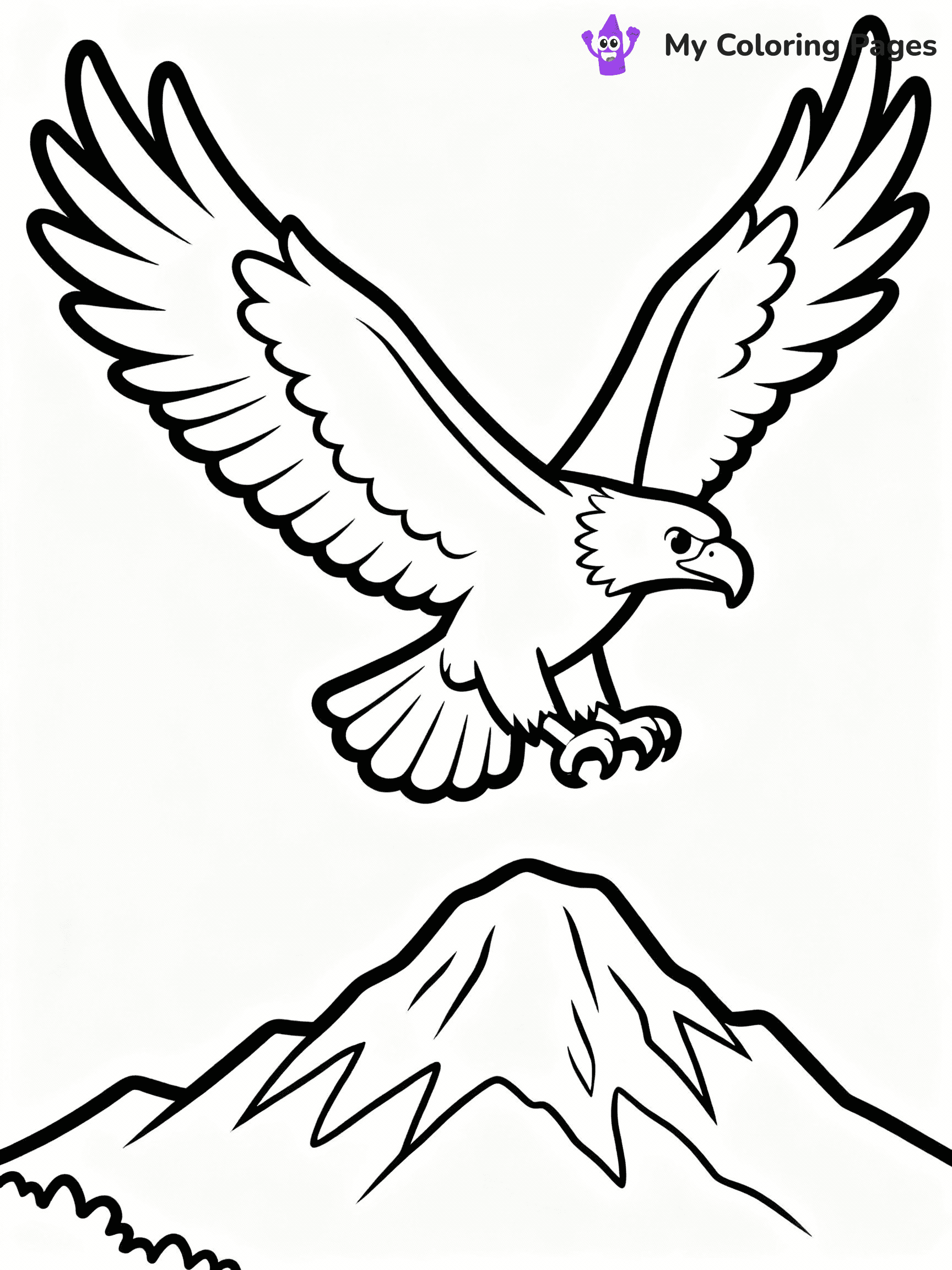 Eagle Coloring Pages - 23