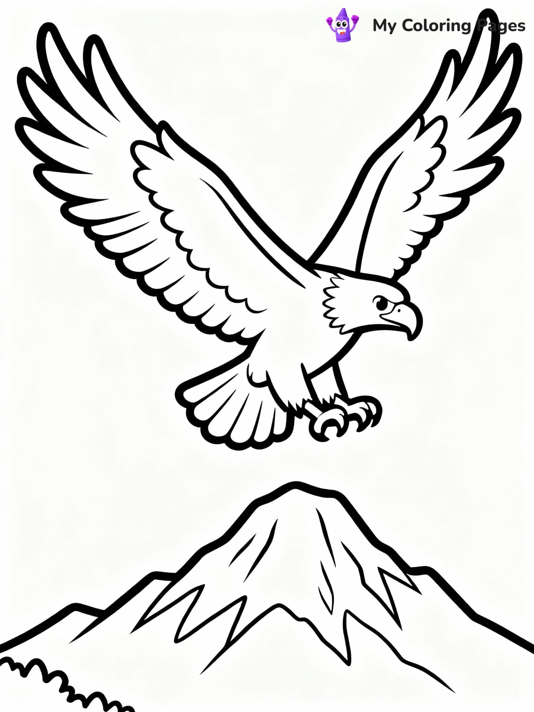 Eagle Coloring Pages - 23