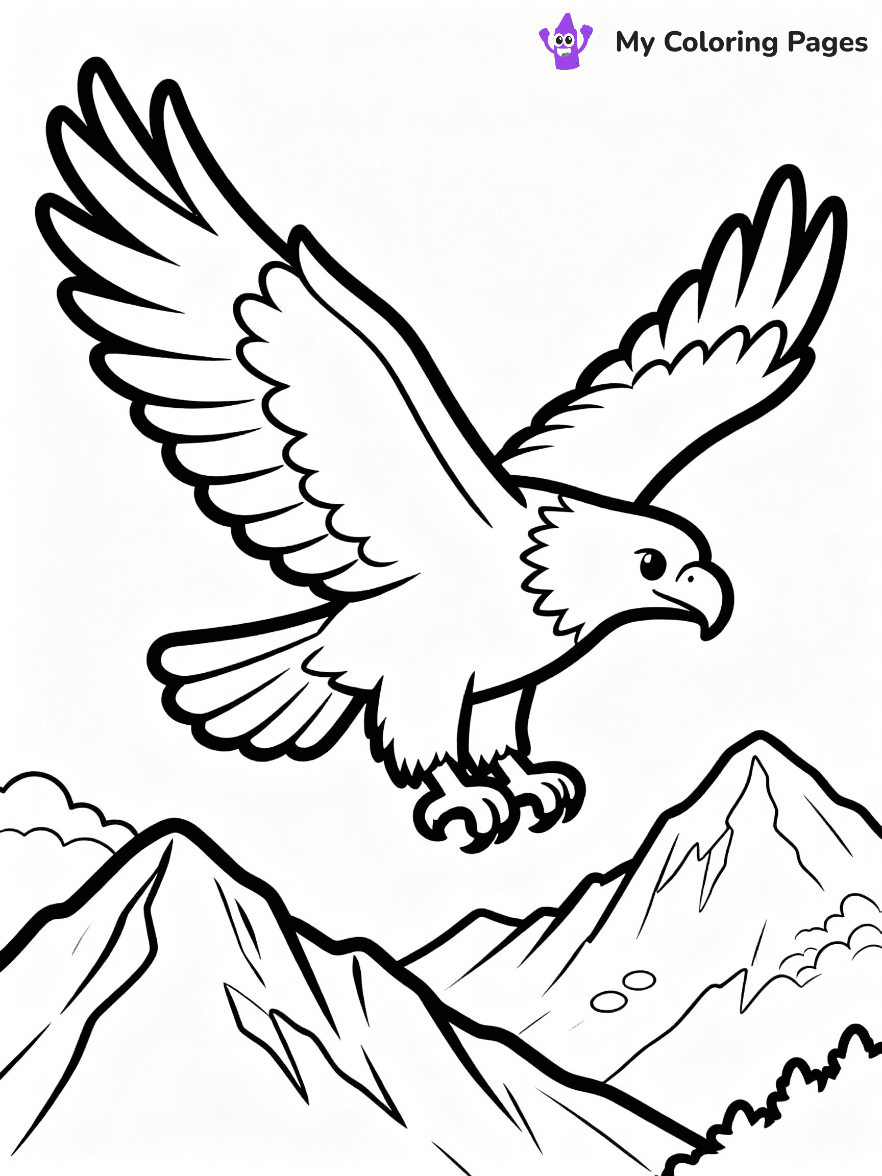 Eagle Coloring Pages - 22