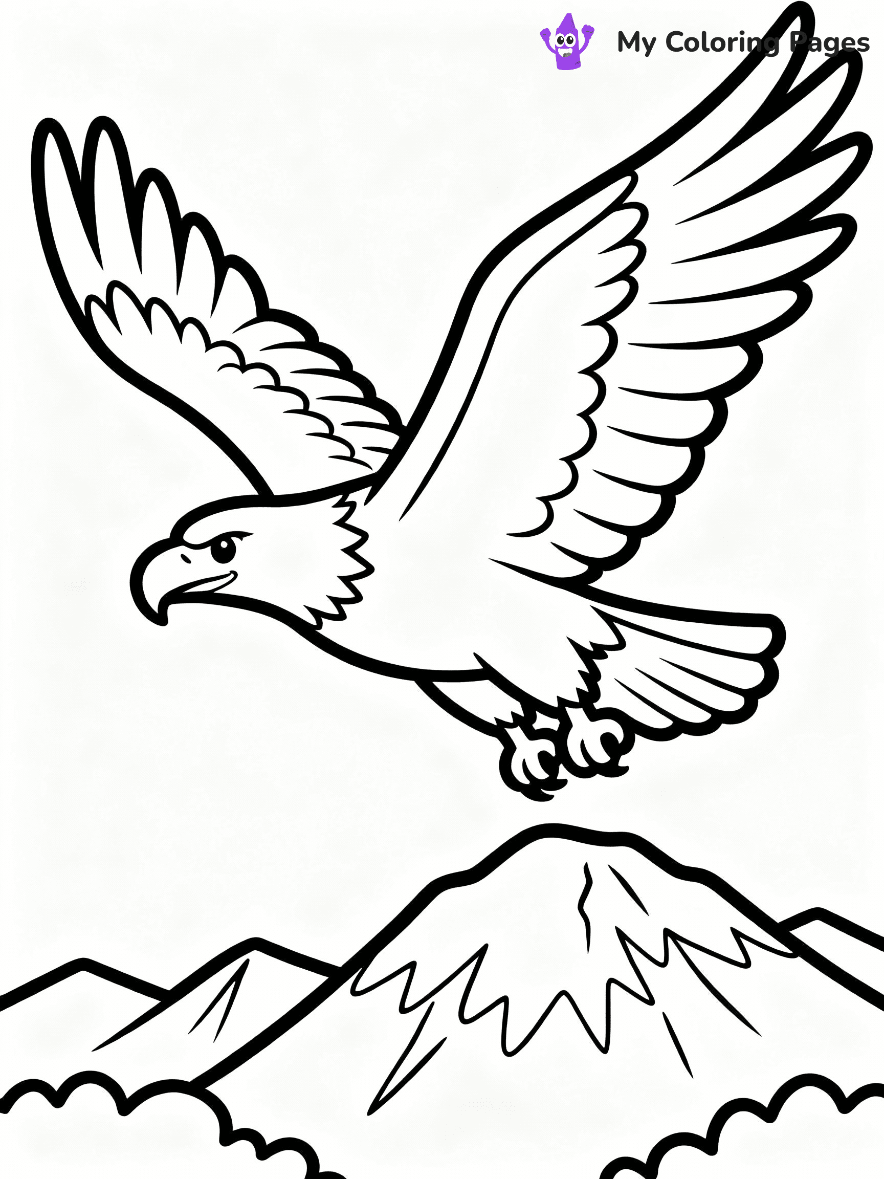 Eagle Coloring Pages - 21
