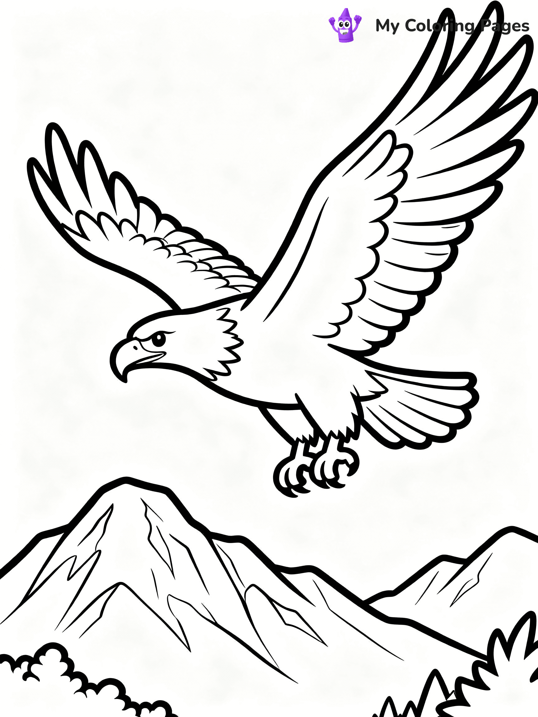 Eagle Coloring Pages - 20
