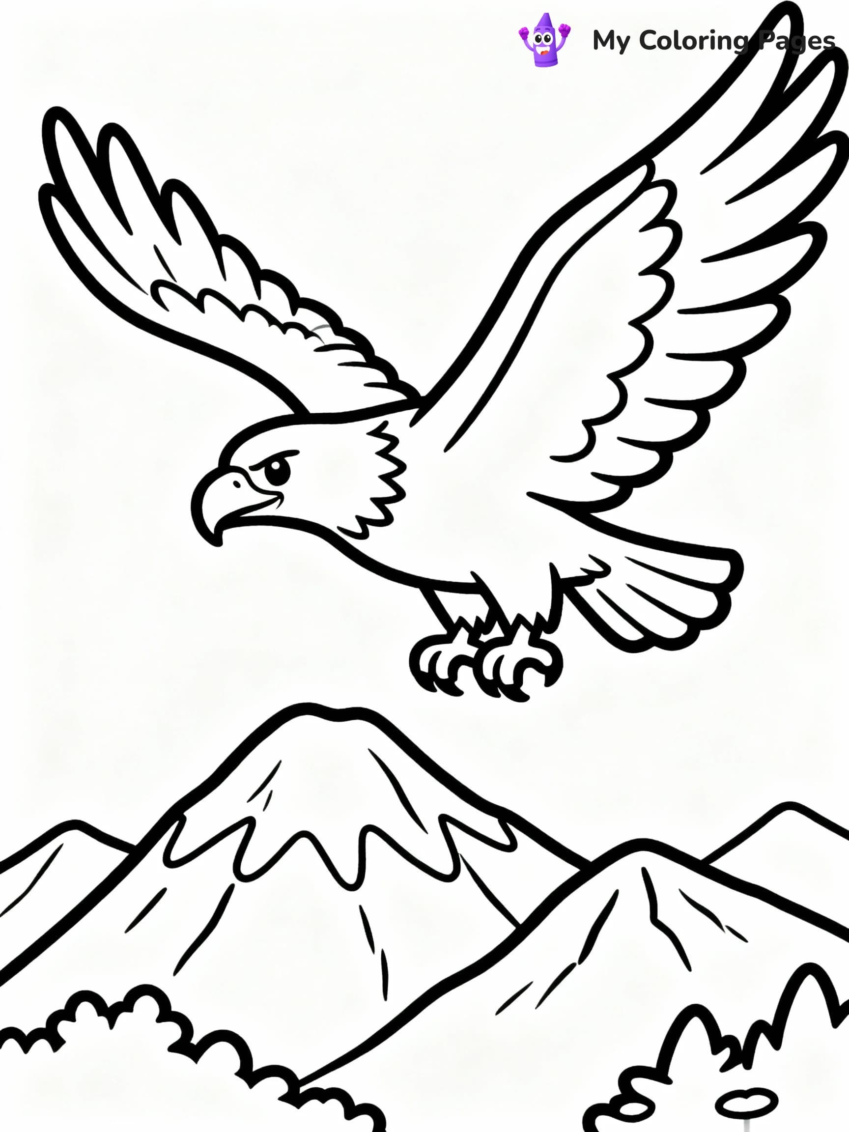 Eagle Coloring Pages - 18
