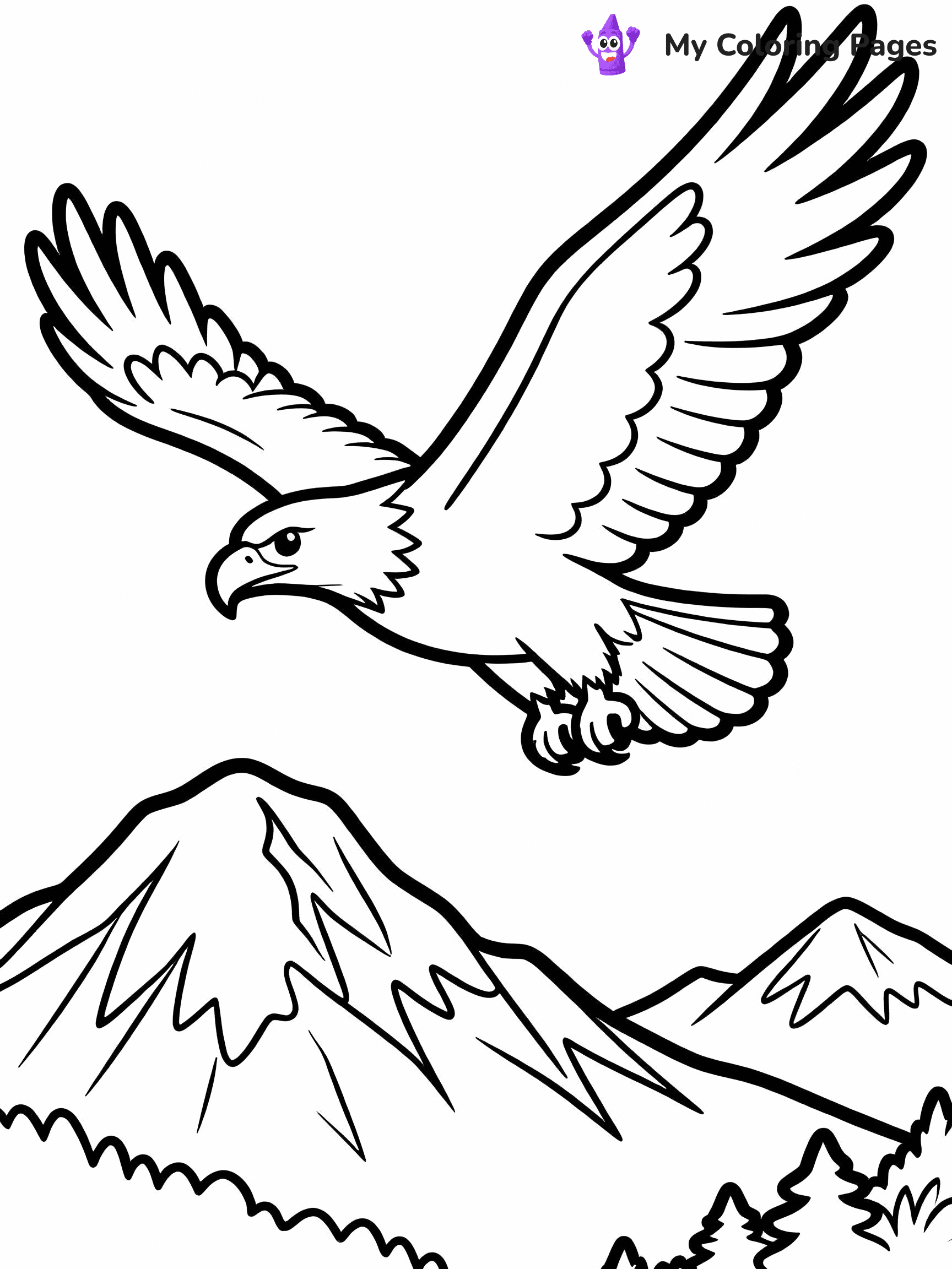 Eagle Coloring Pages - 17