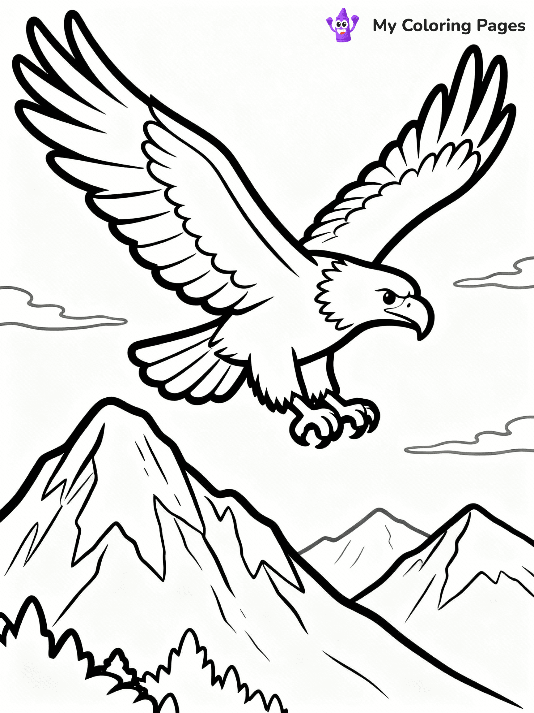 Eagle Coloring Pages - 16