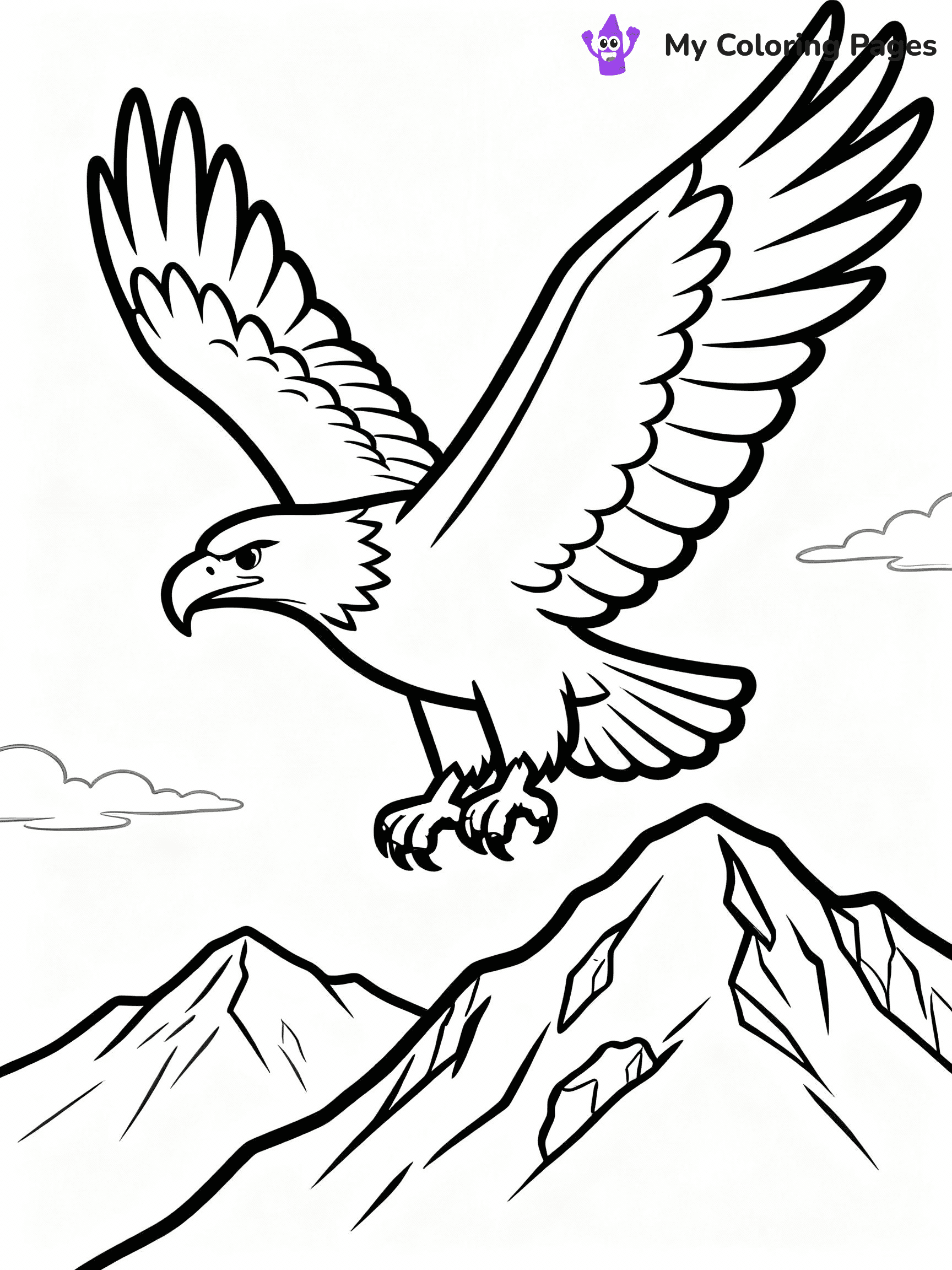 Eagle Coloring Pages - 15