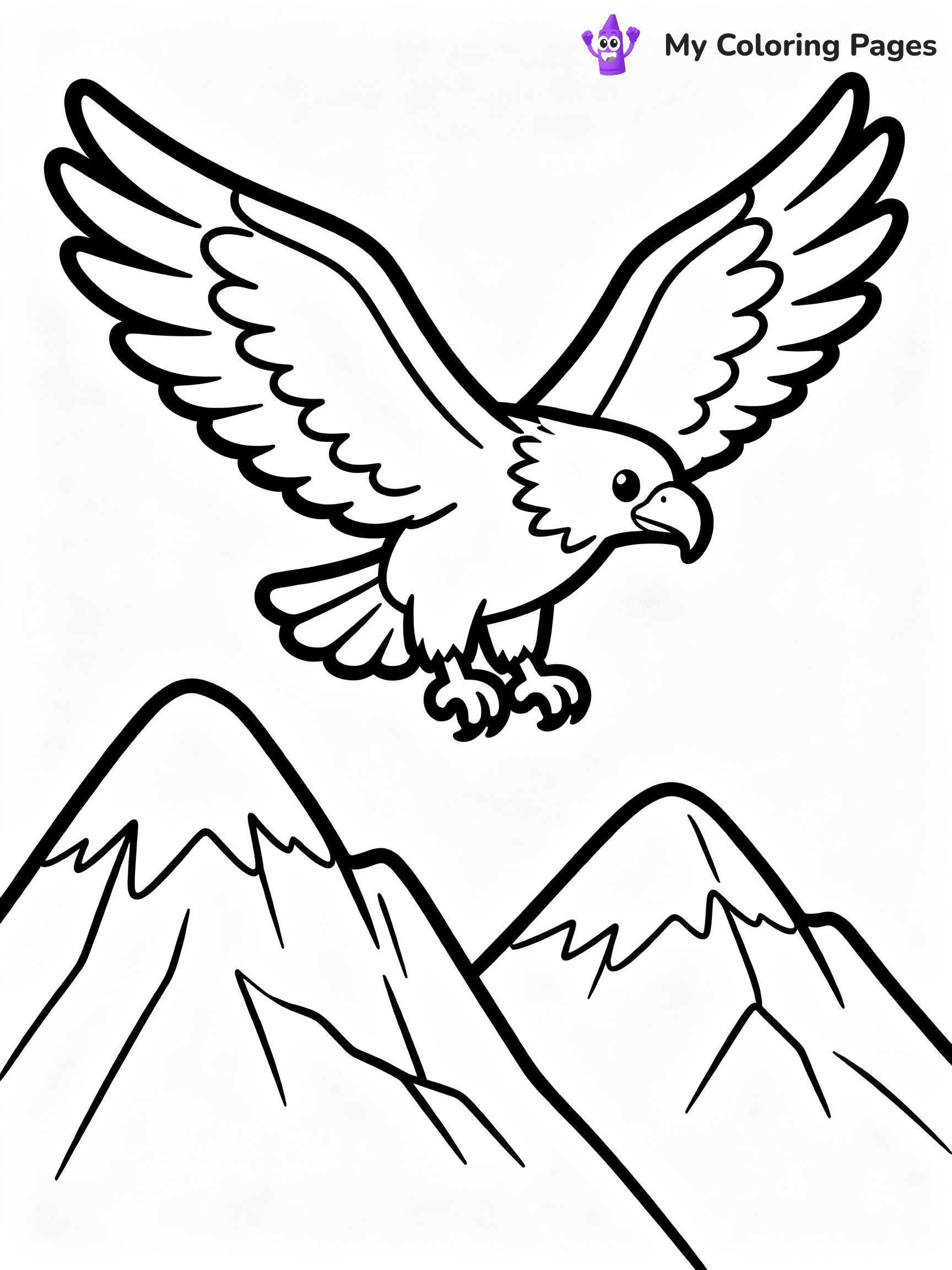 Eagle Coloring Pages - 14