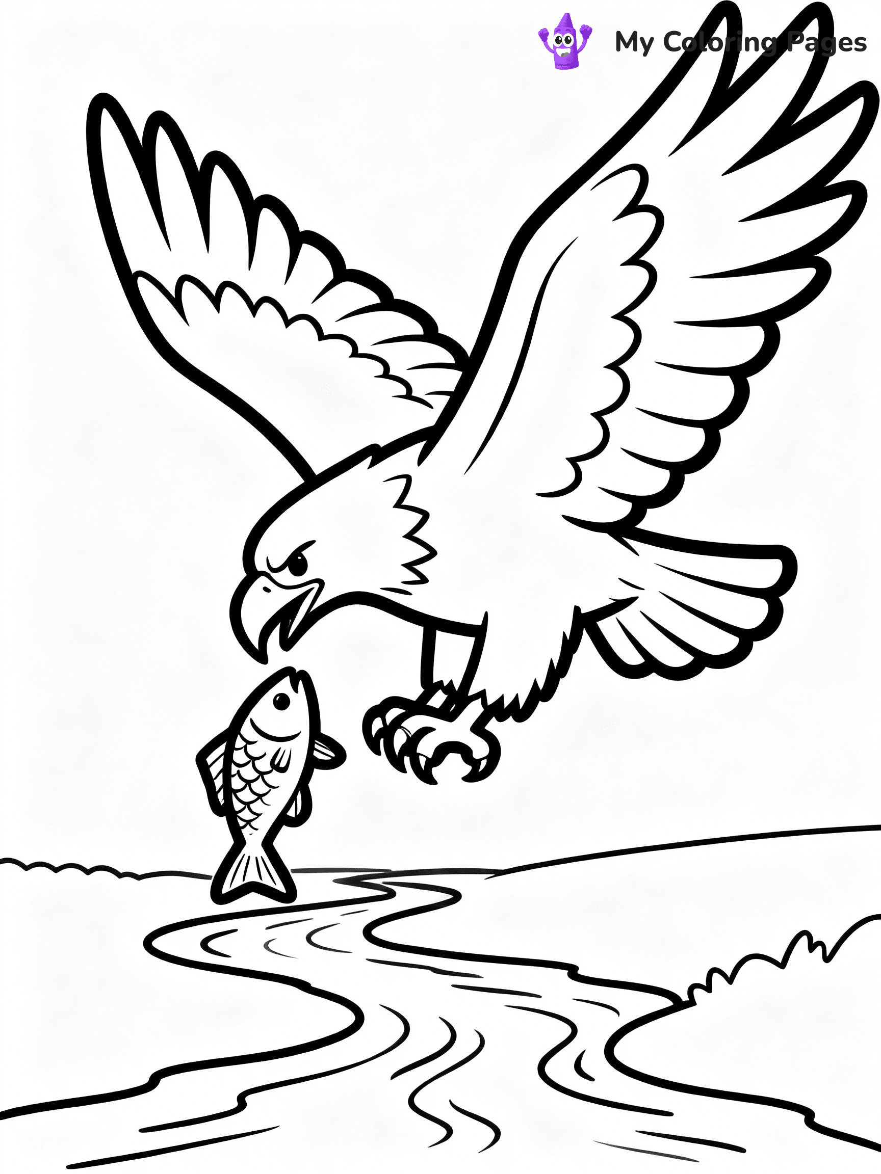 Eagle Coloring Pages - 13