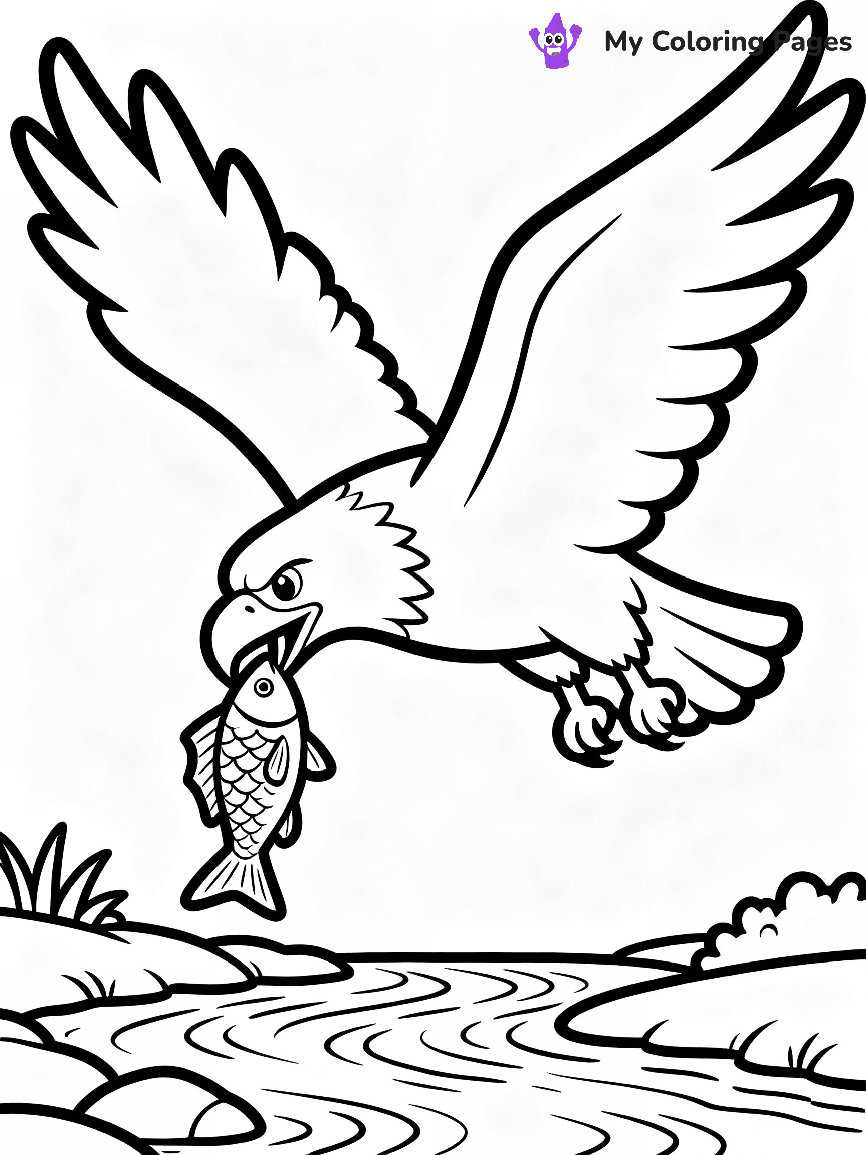 Eagle Coloring Pages - 5