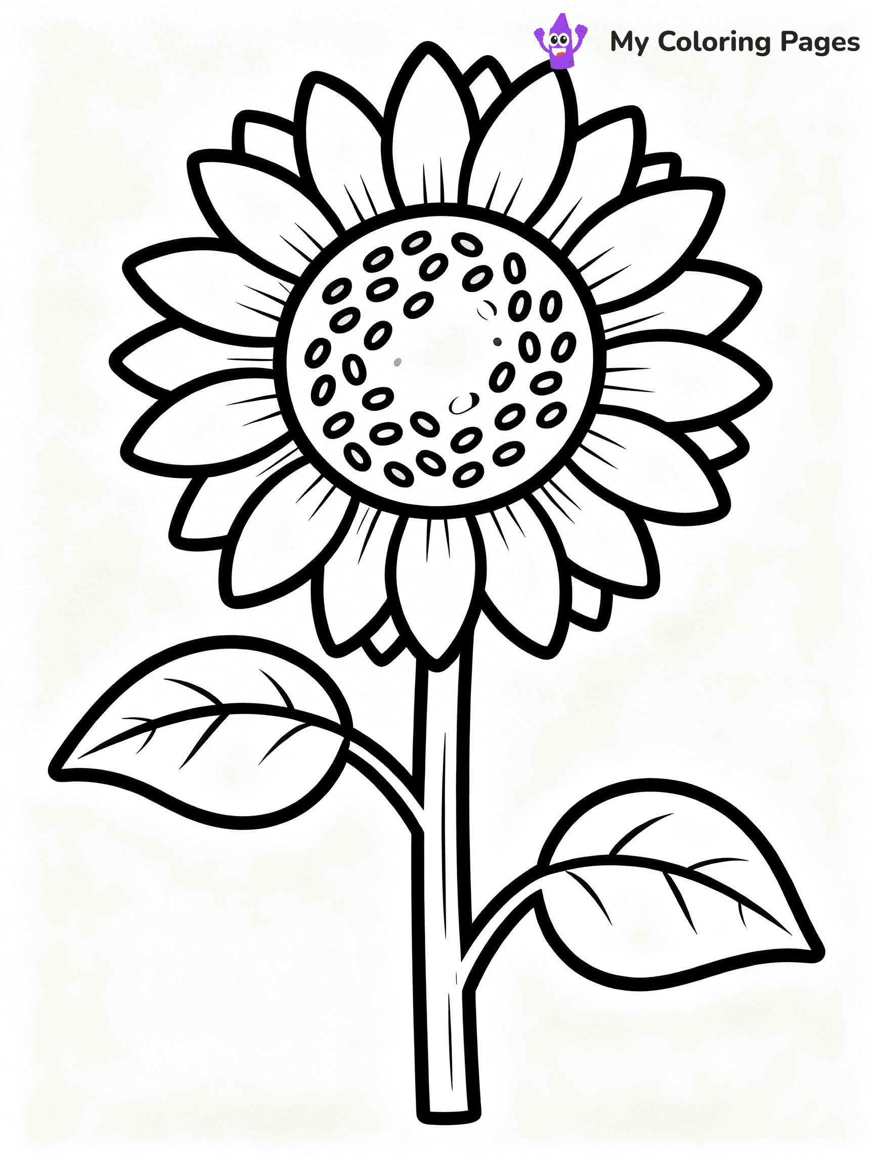 Realistic Flower Coloring Pages - 52