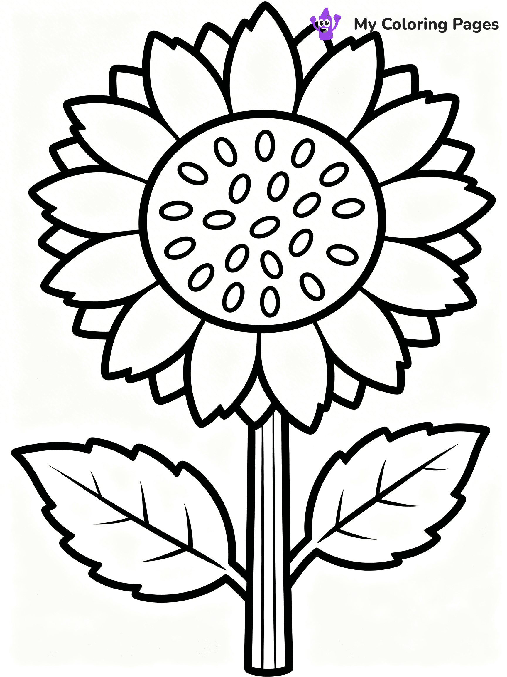 Realistic Flower Coloring Pages - 51