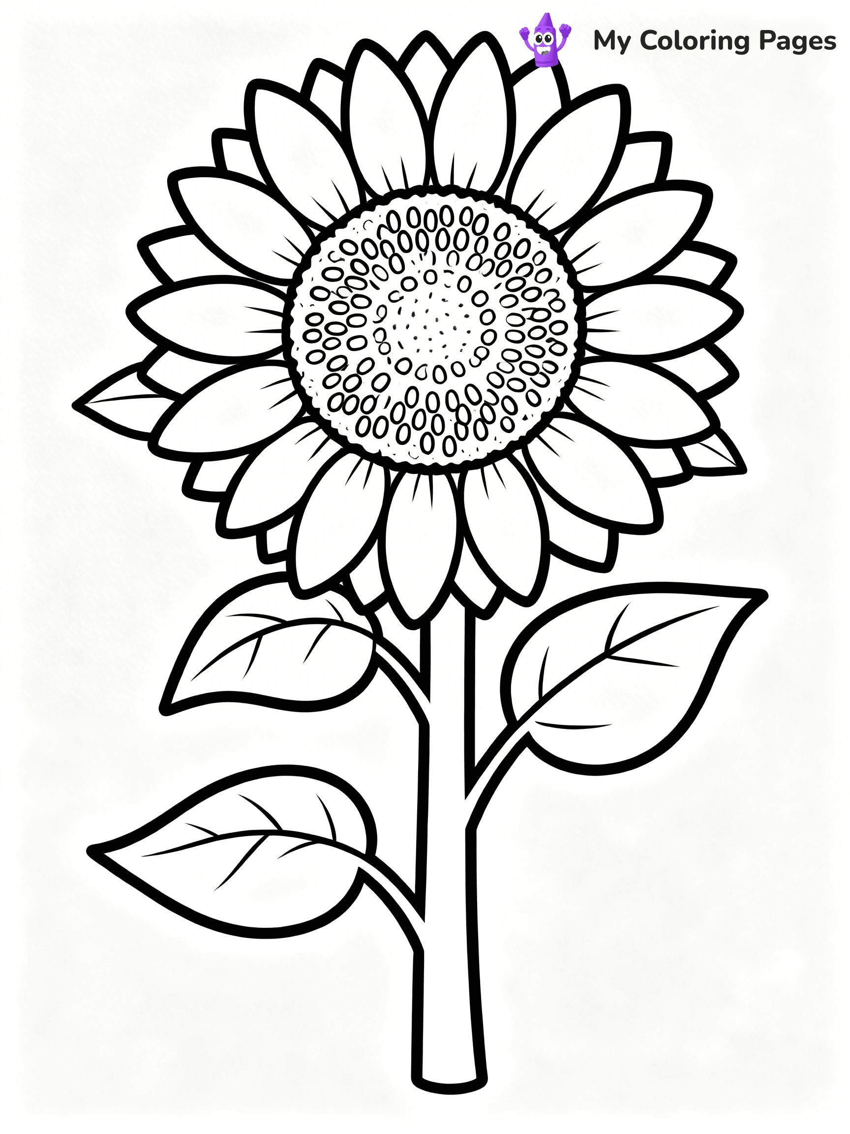 Realistic Flower Coloring Pages - 50