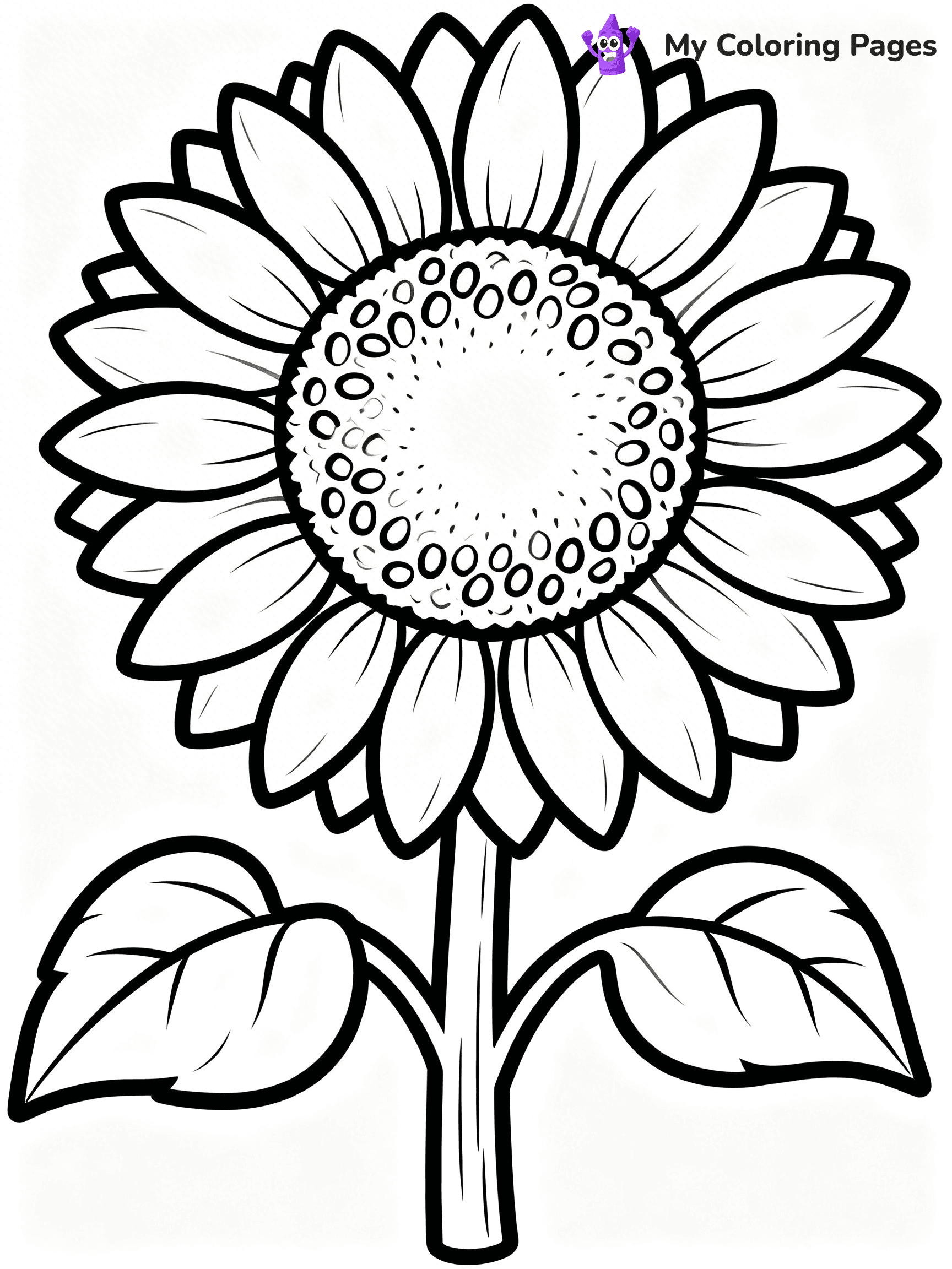 Realistic Flower Coloring Pages - 48