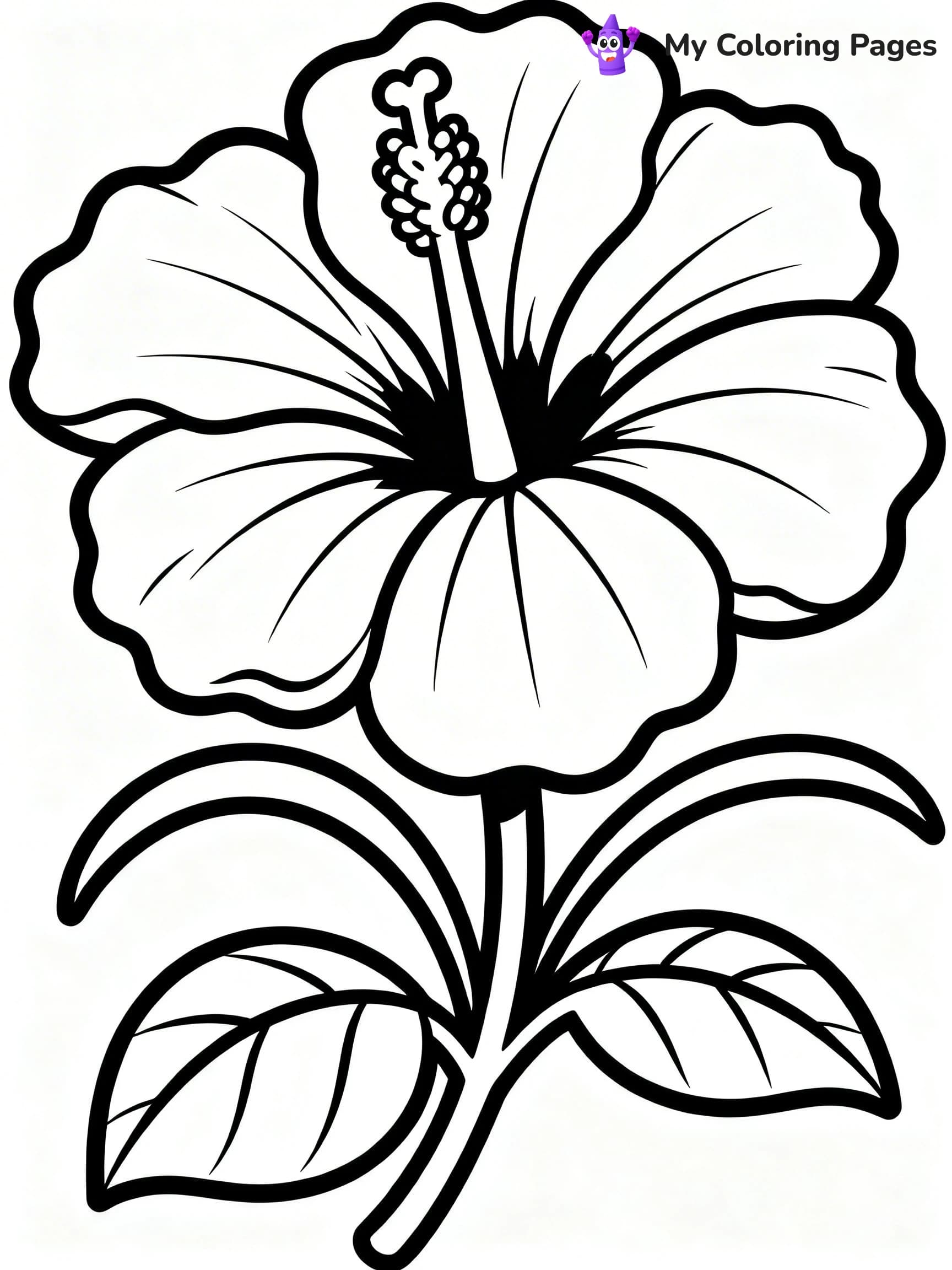 Realistic Flower Coloring Pages - 12