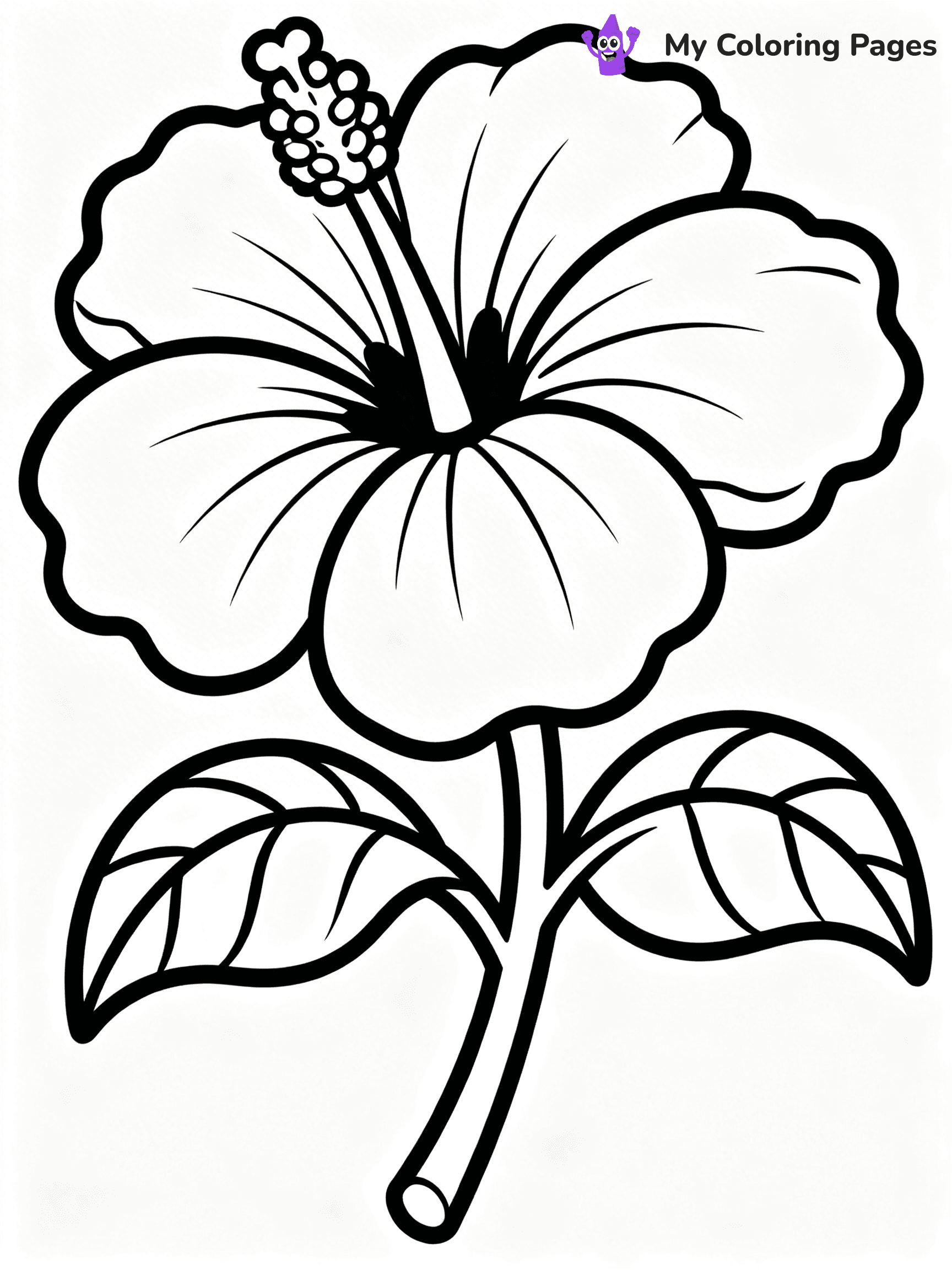 Realistic Flower Coloring Pages - 11