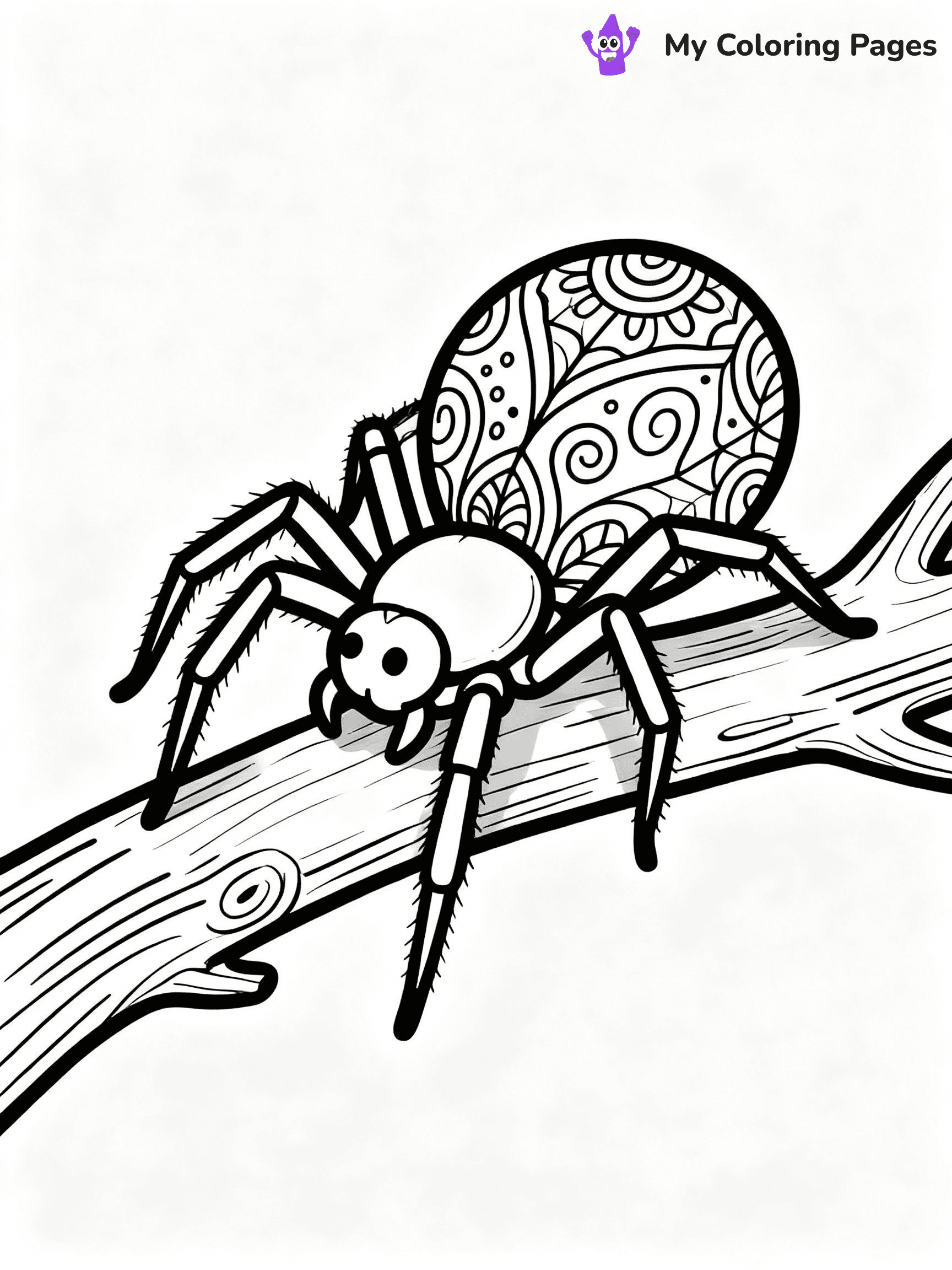 Spider Coloring Pages - 20