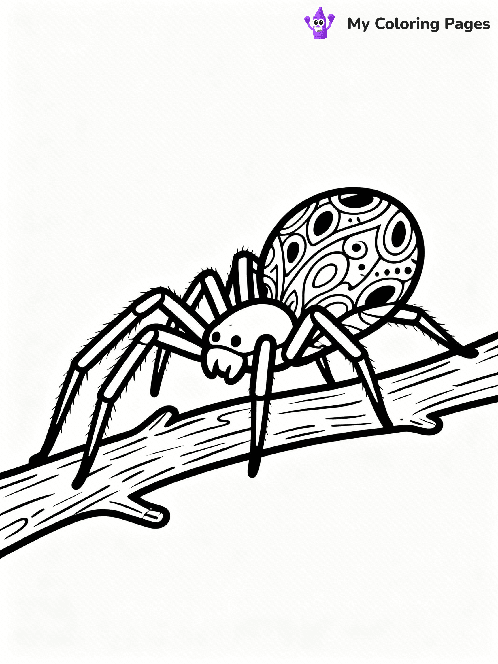 Spider Coloring Pages - 18