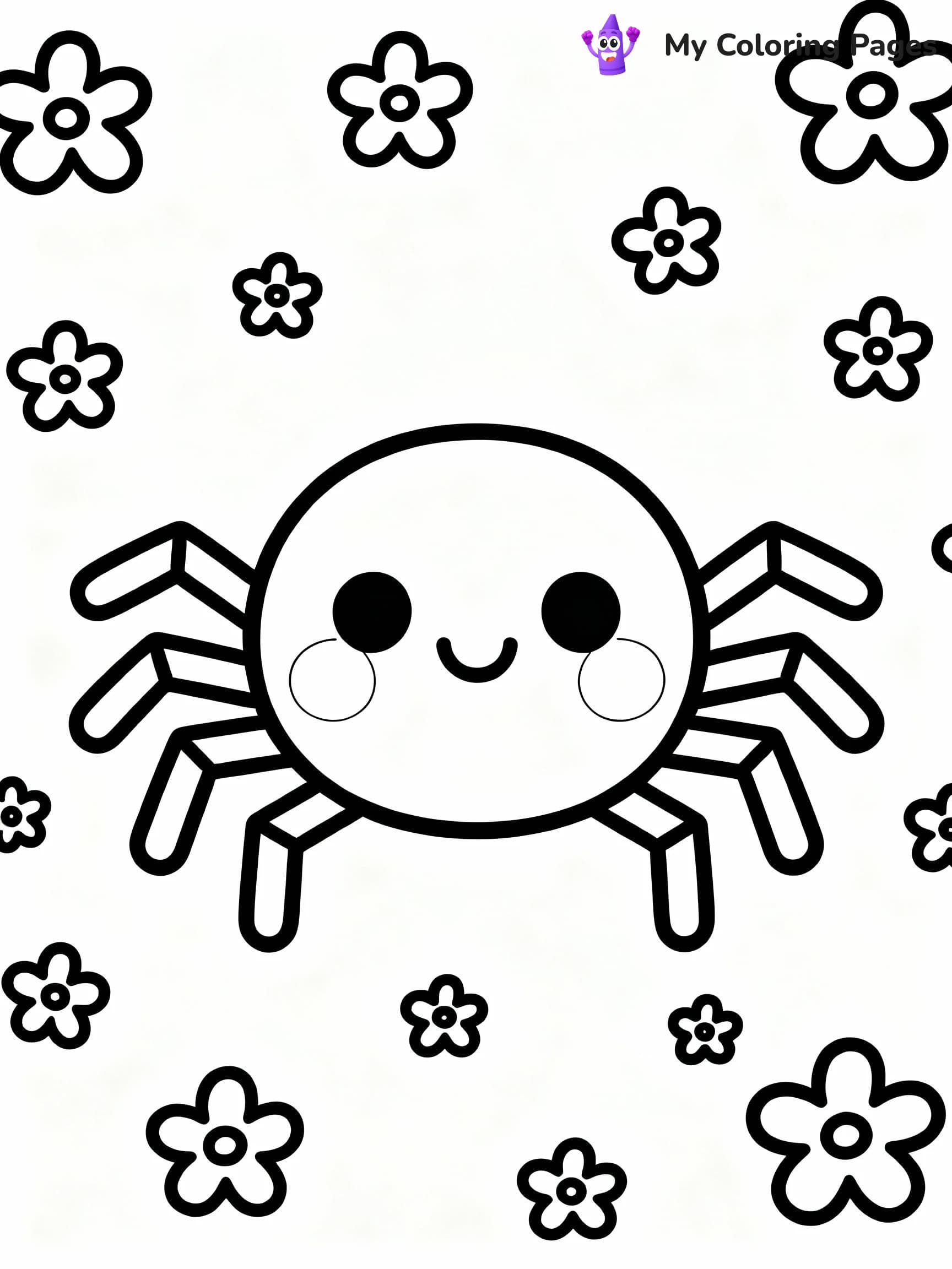 Spider Coloring Pages - 15