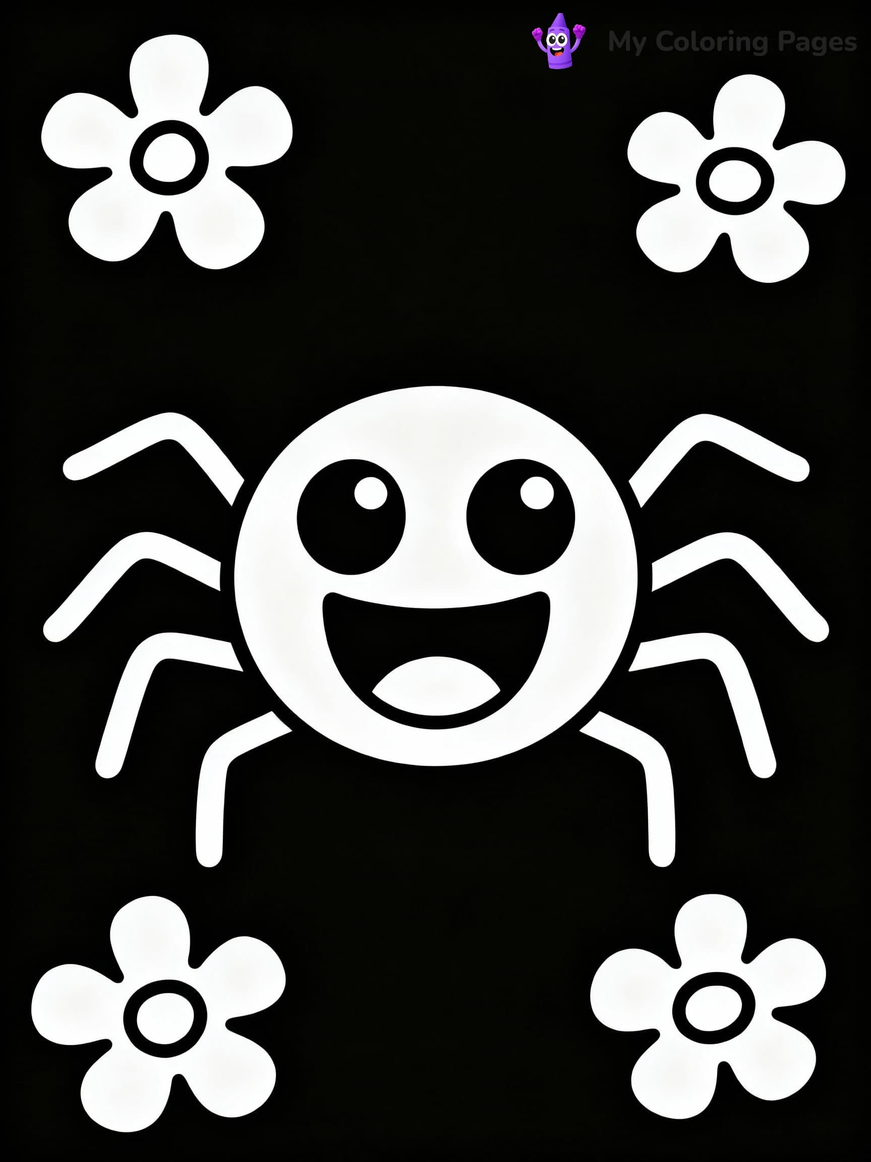 Spider Coloring Pages - 14
