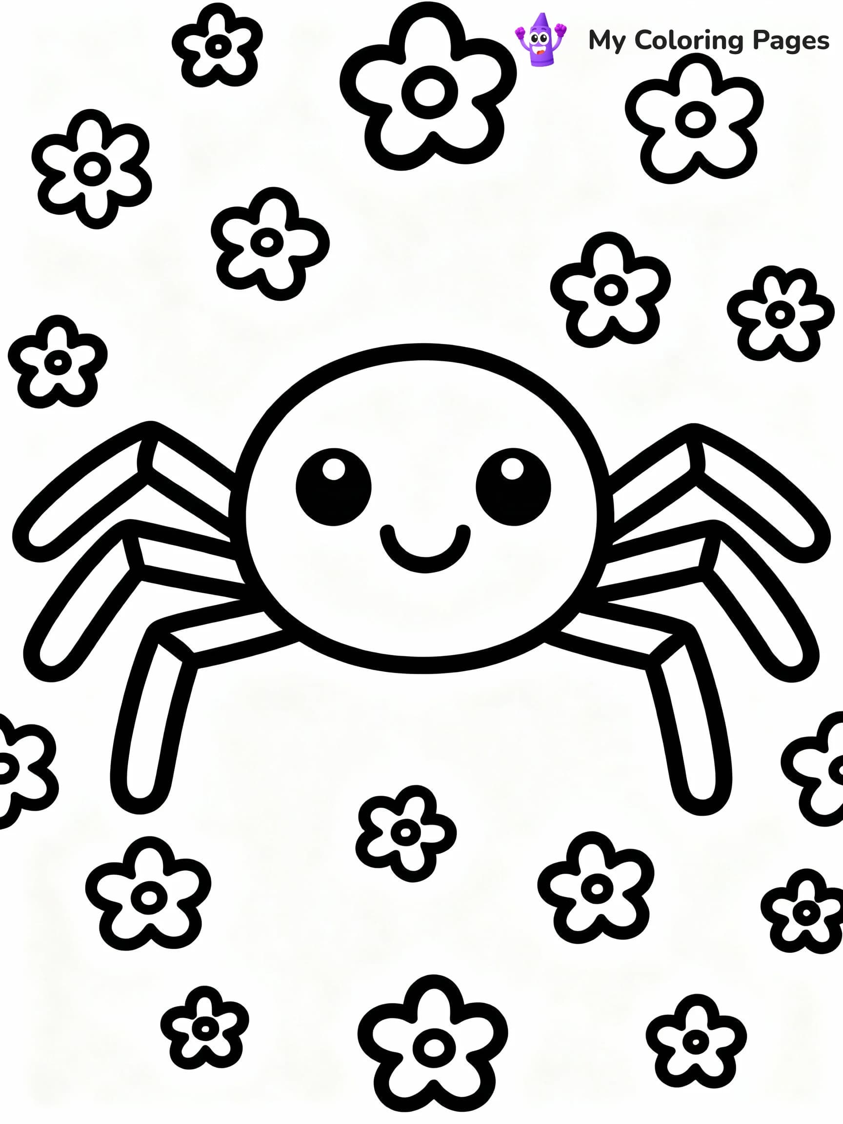 Spider Coloring Pages - 9