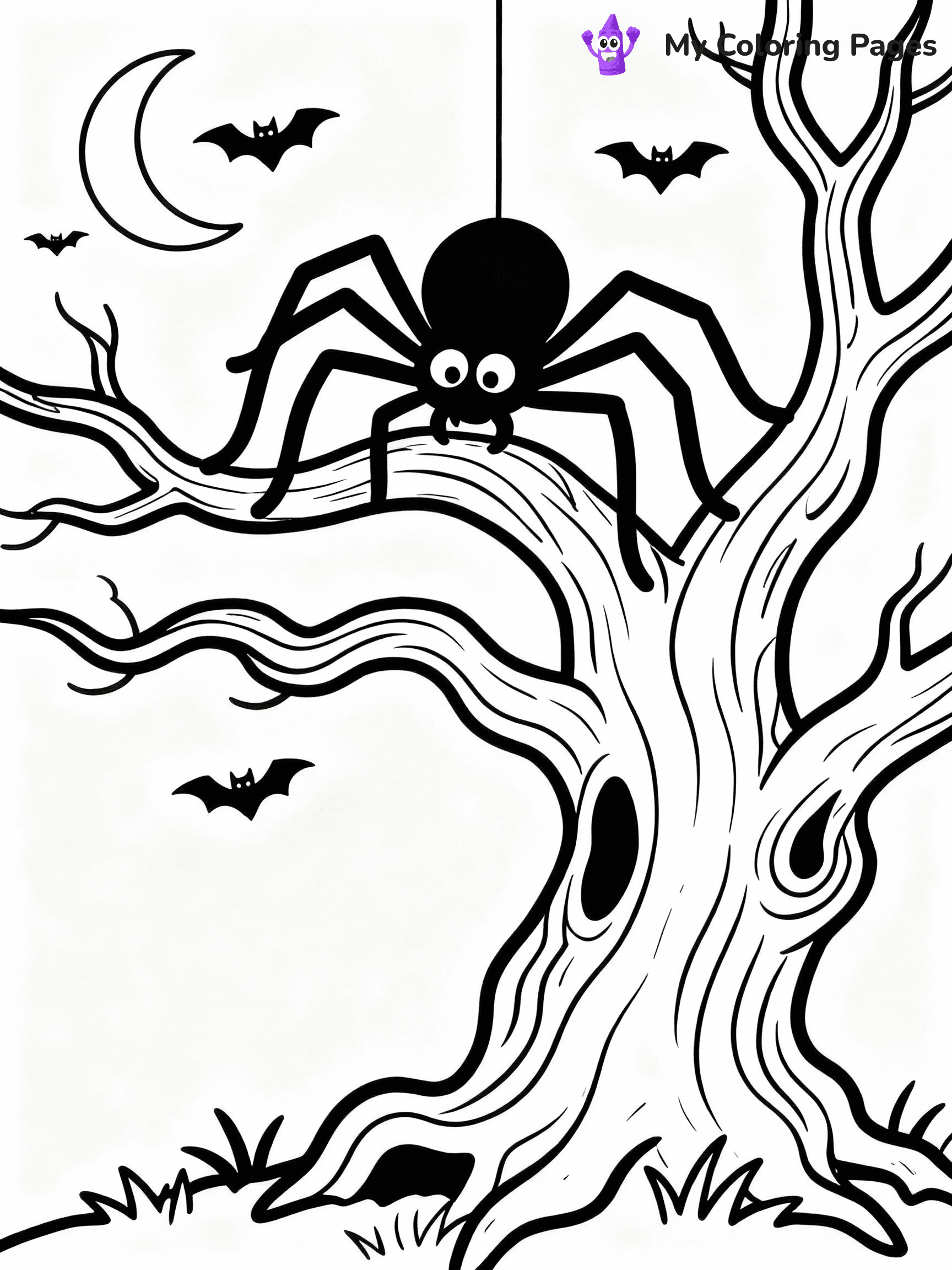 Spider Coloring Pages - 8