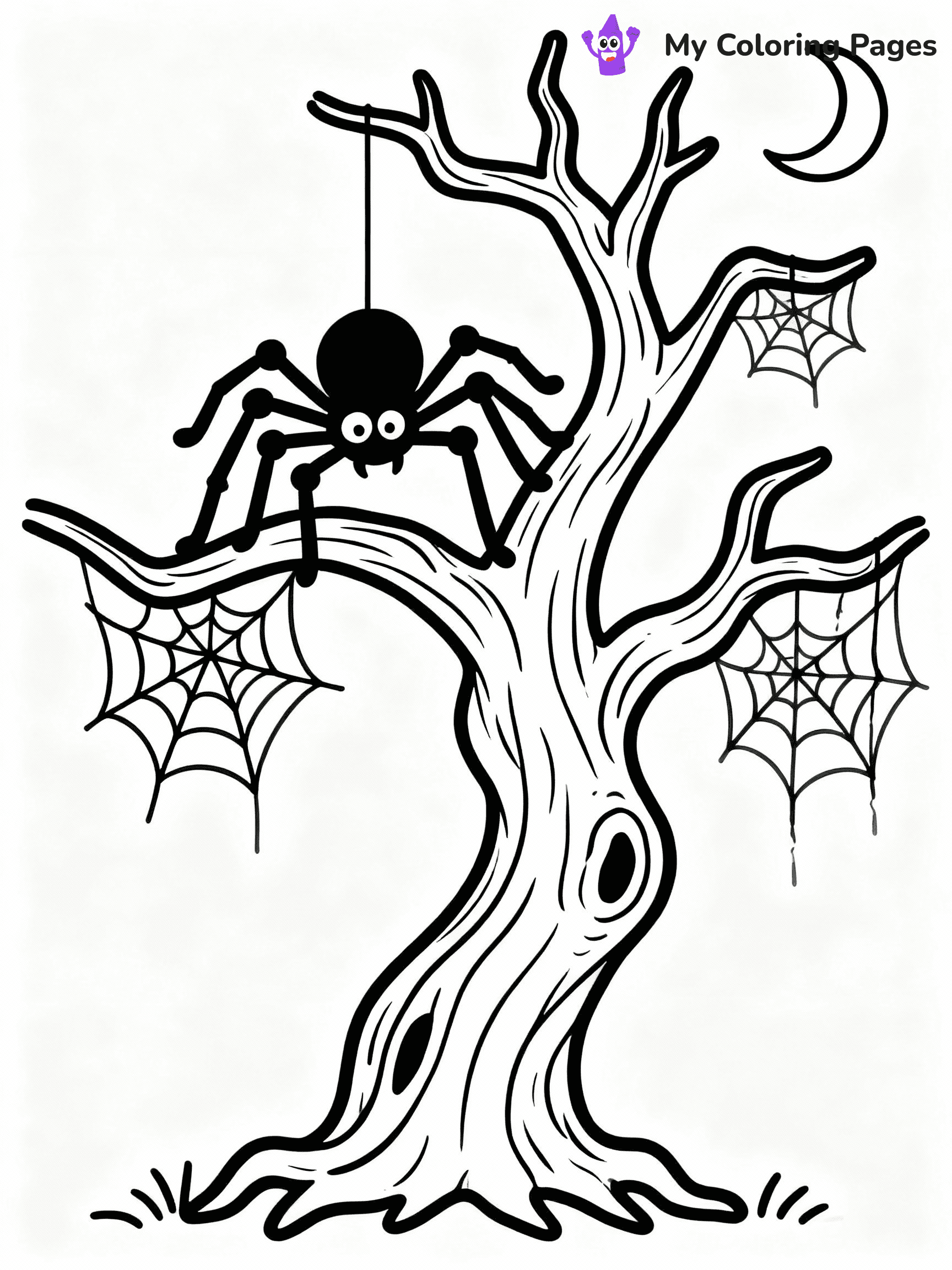 Spider Coloring Pages - 7