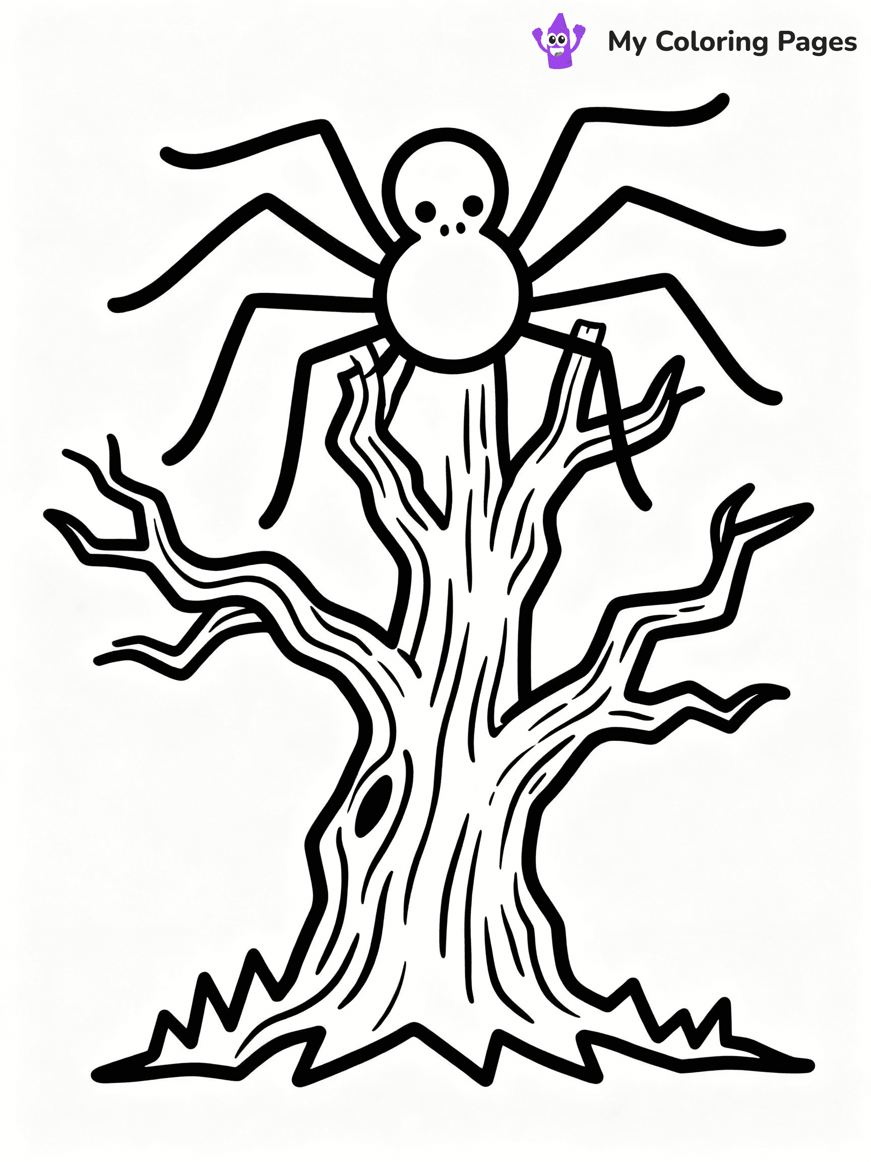Spider Coloring Pages - 6