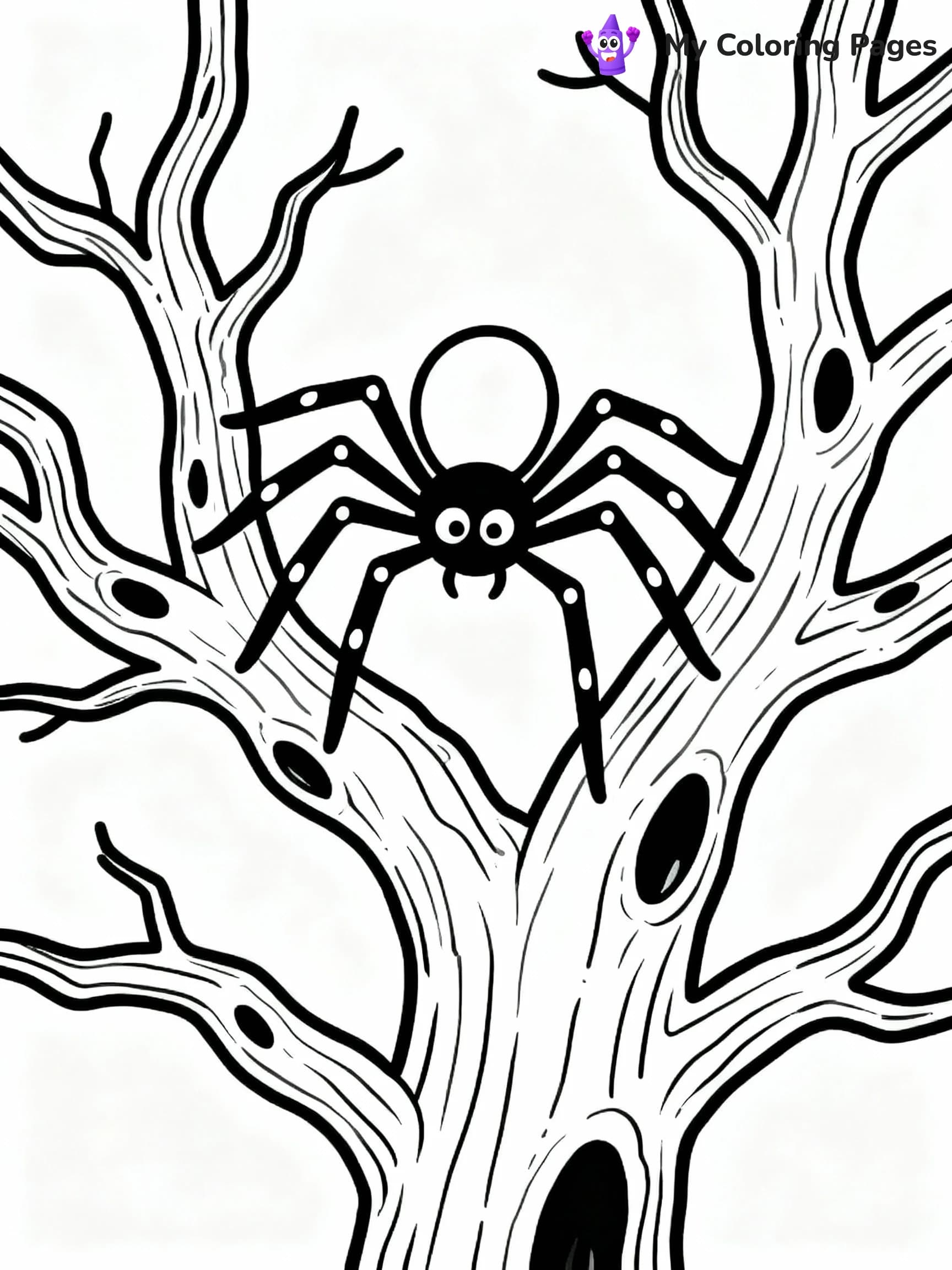 Spider Coloring Pages - 4