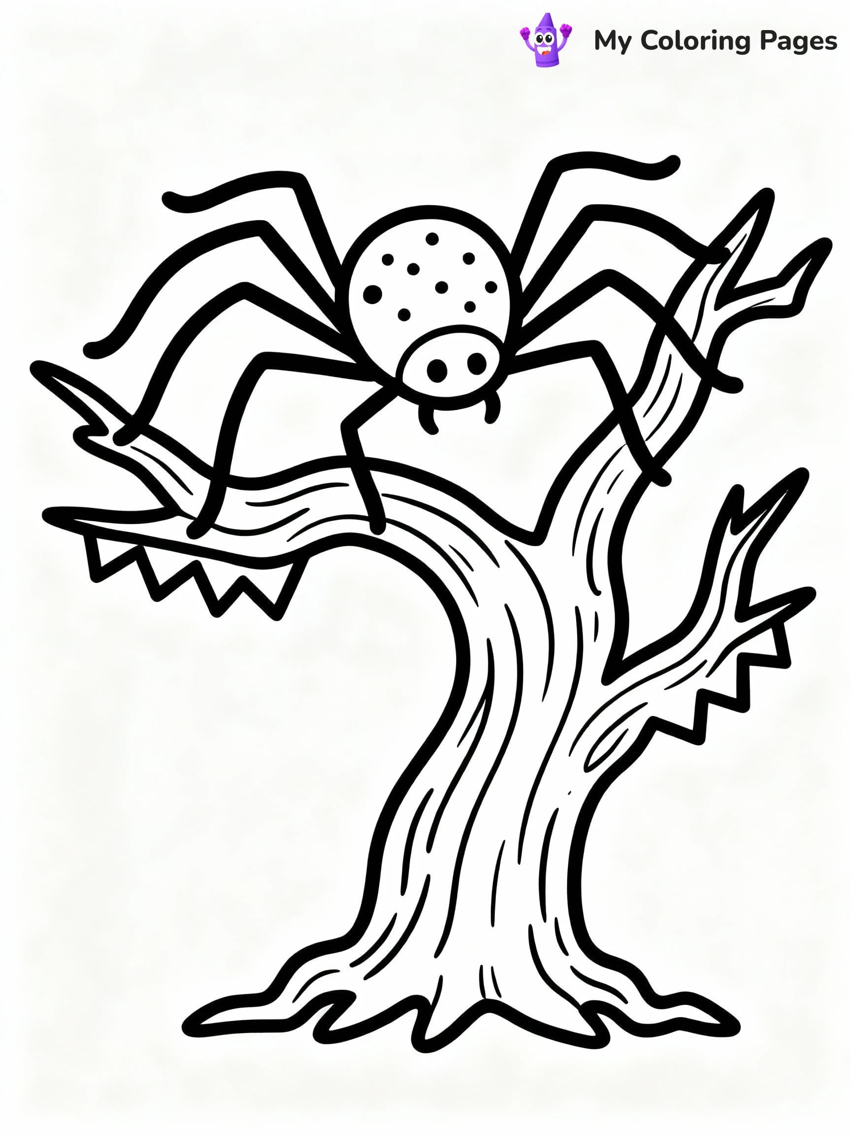 Spider Coloring Pages - 3