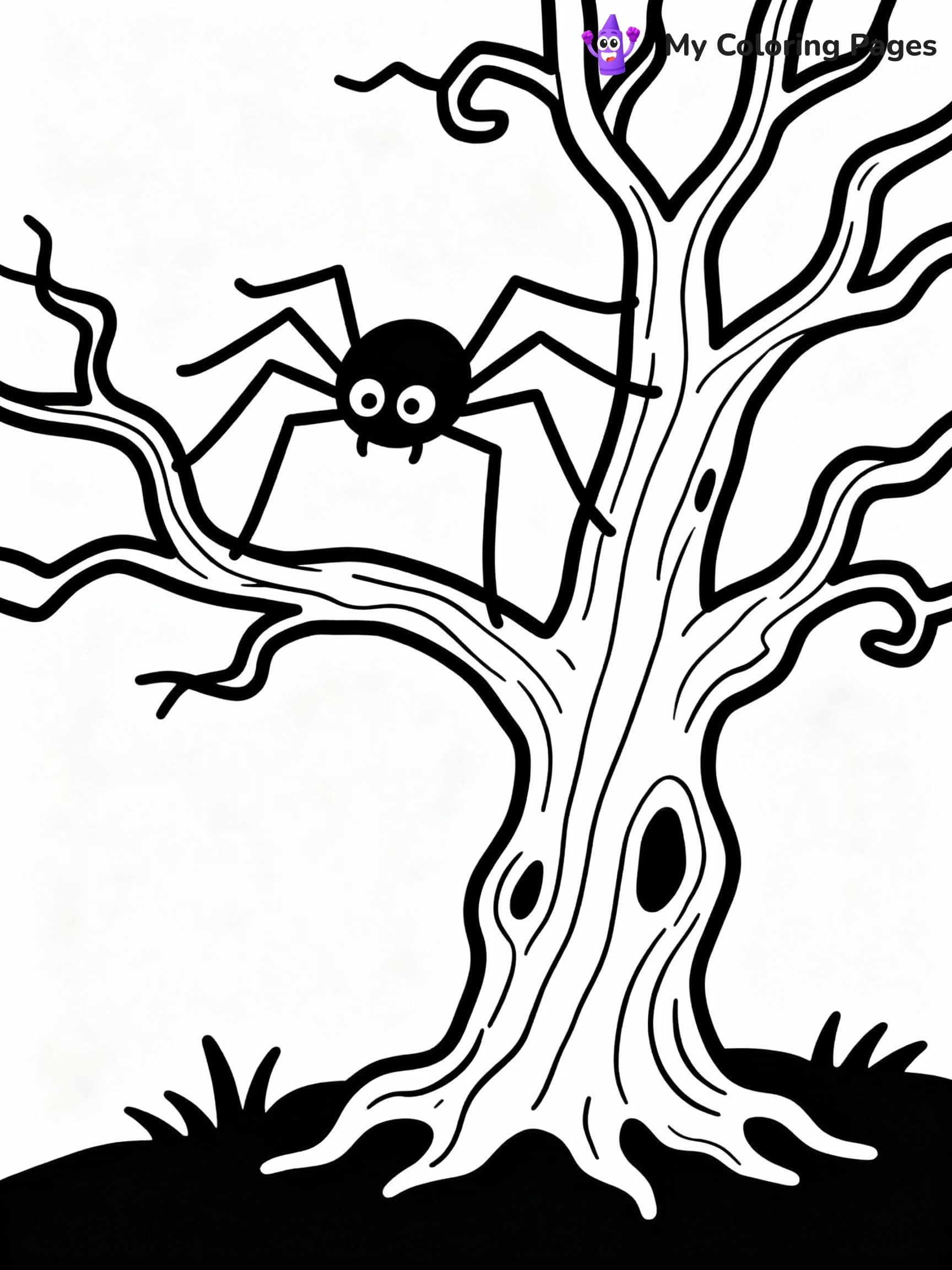 Spider Coloring Pages - 1