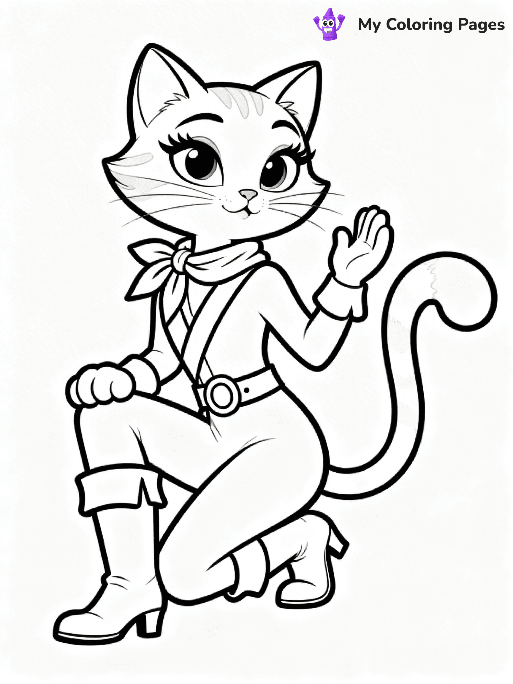 Puss In Boots Coloring Pages - 37