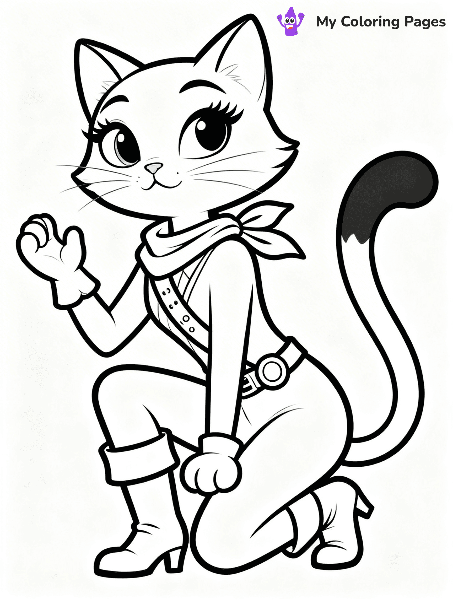 Puss In Boots Coloring Pages - 36