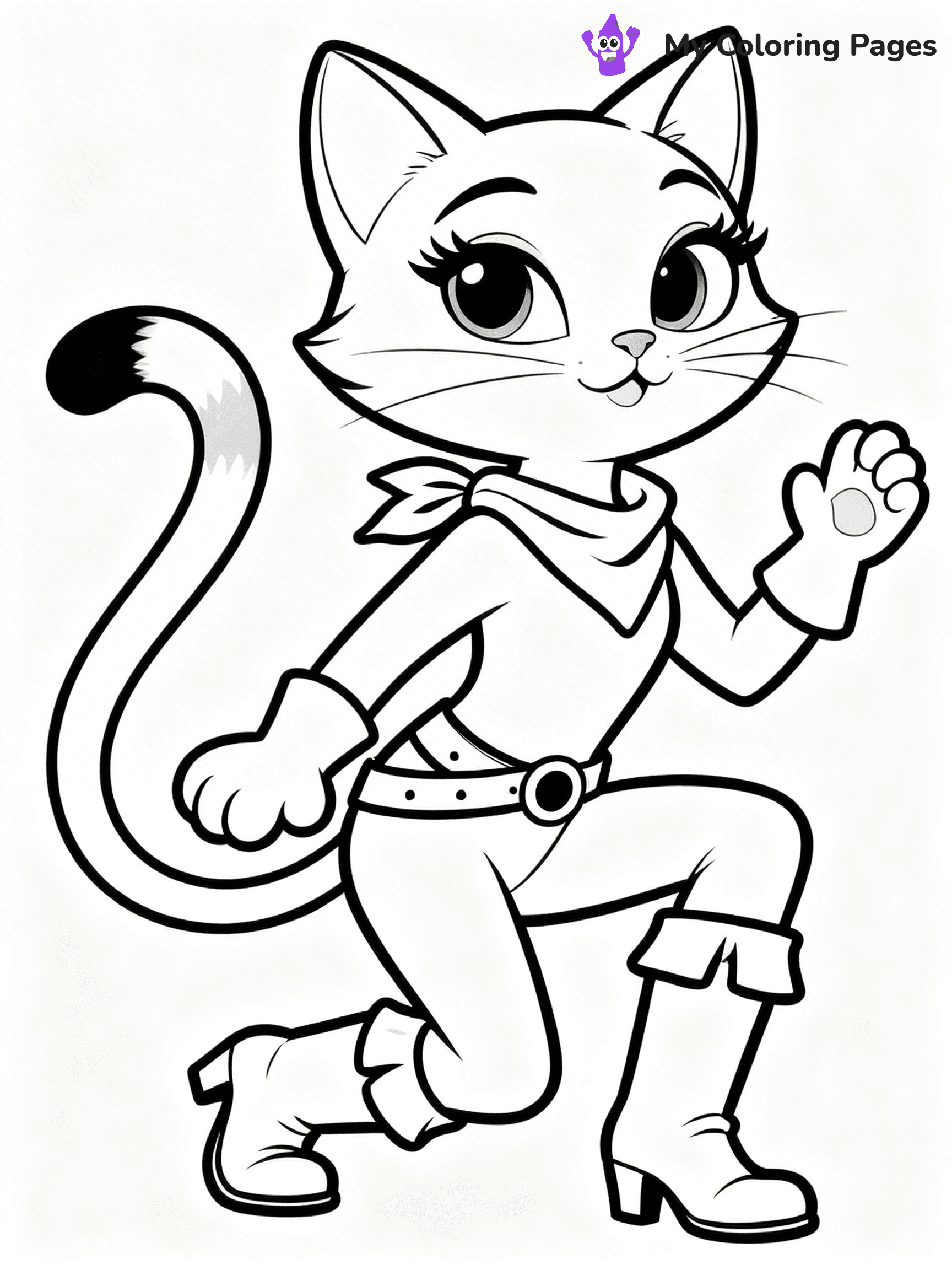 Puss In Boots Coloring Pages - 35