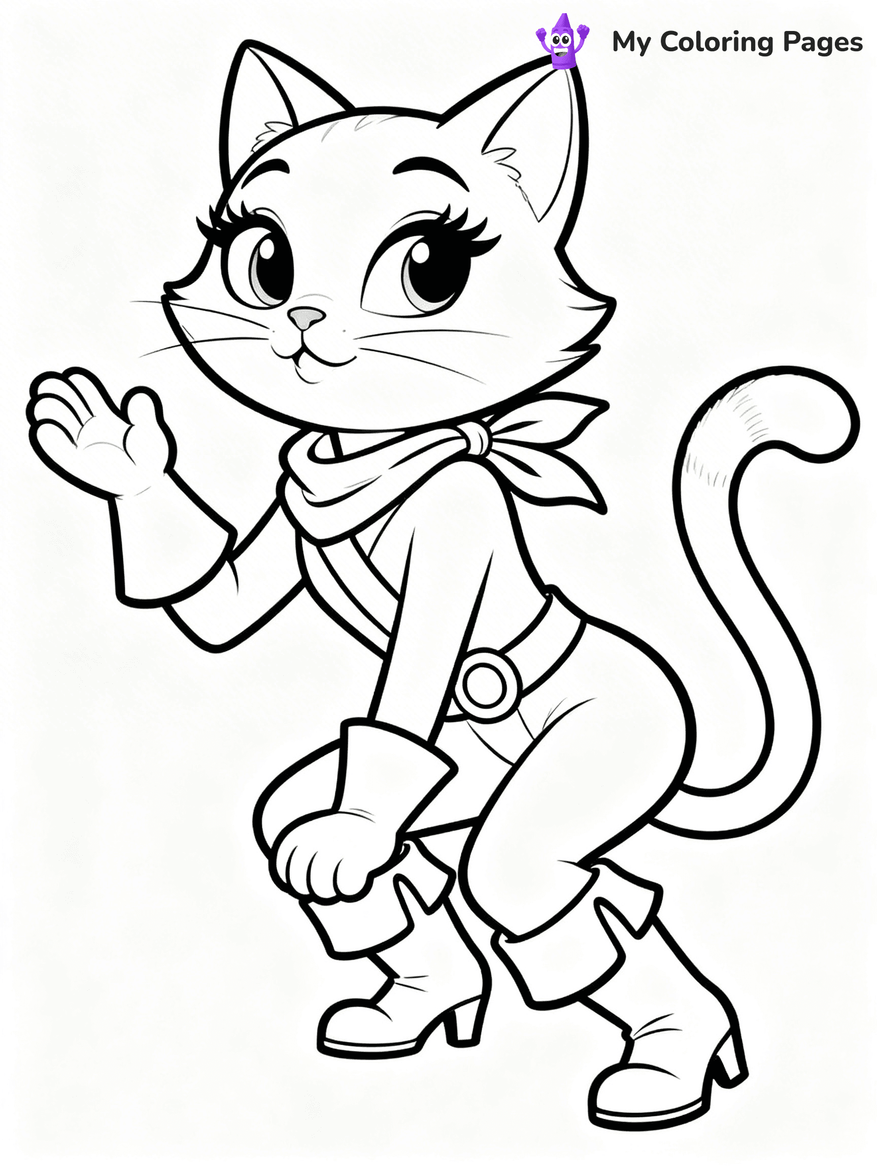 Puss In Boots Coloring Pages - 33