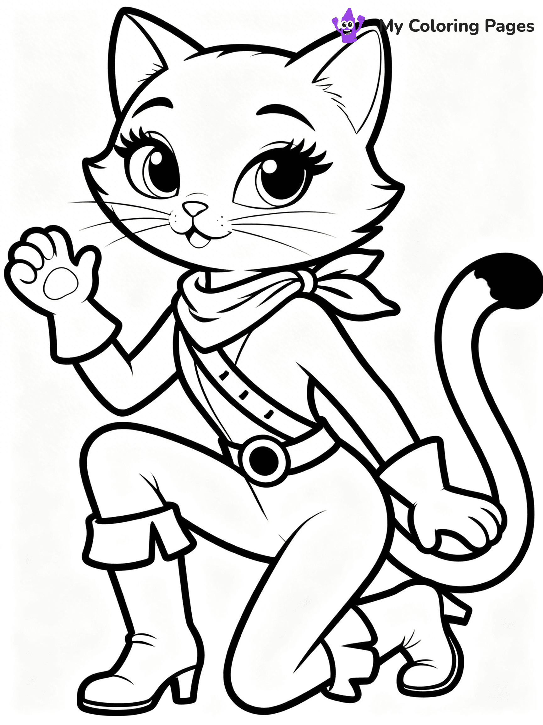 Puss In Boots Coloring Pages - 32