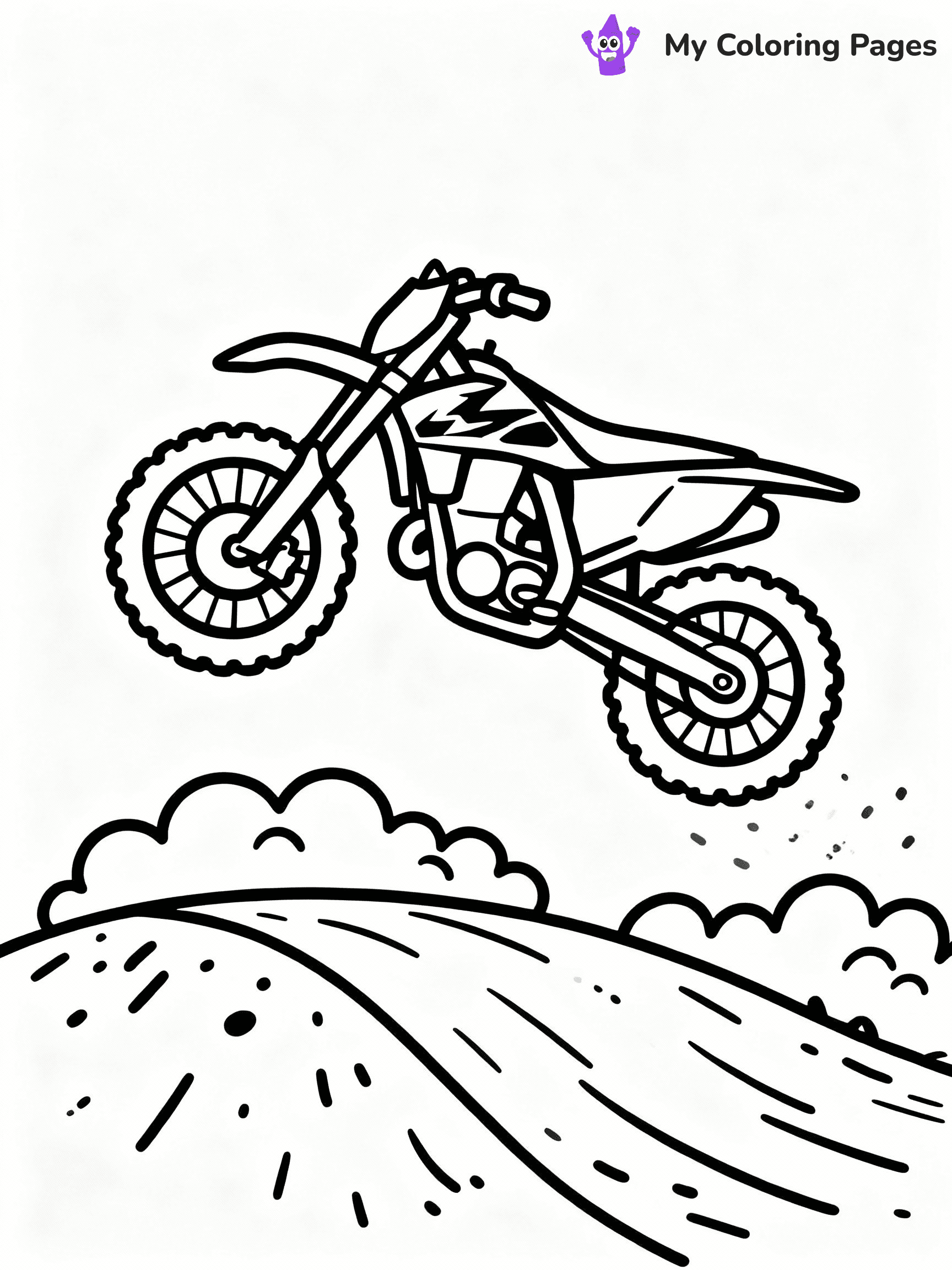 Dirt Bike Coloring Pages - 25