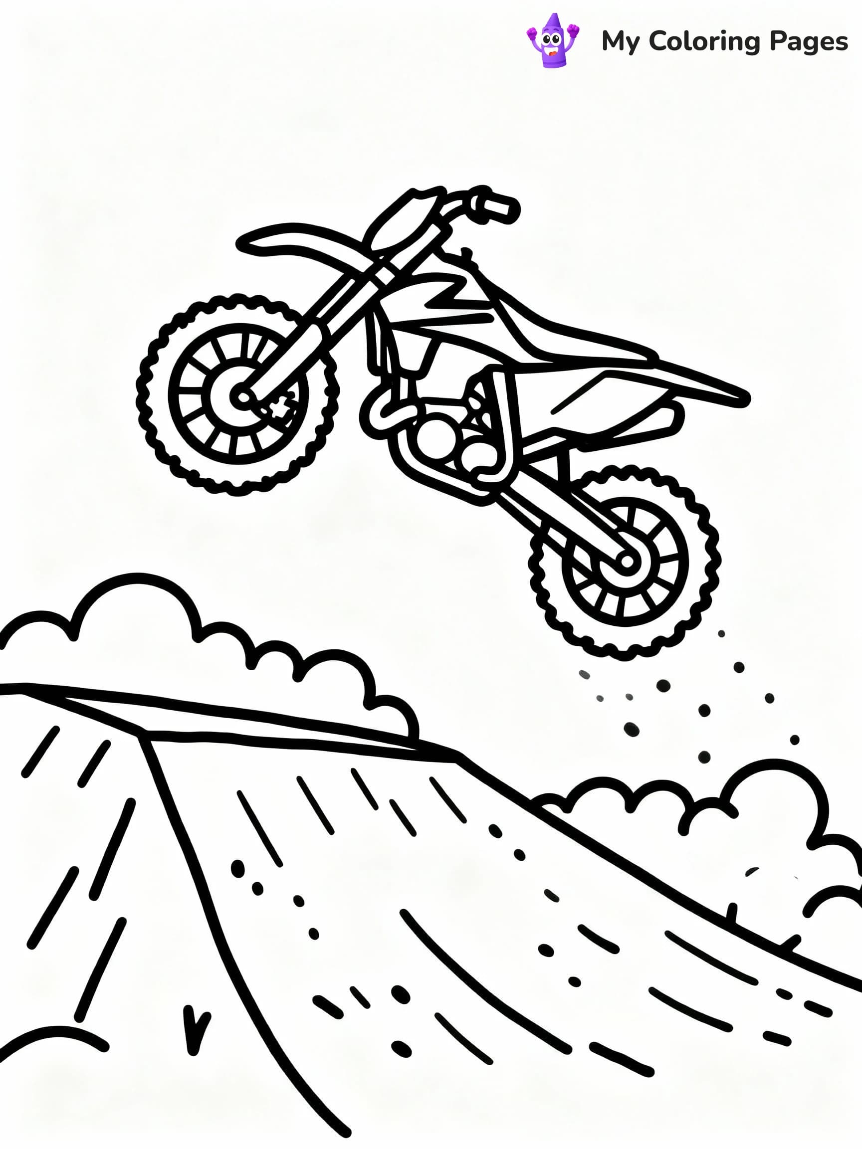 Dirt Bike Coloring Pages - 23