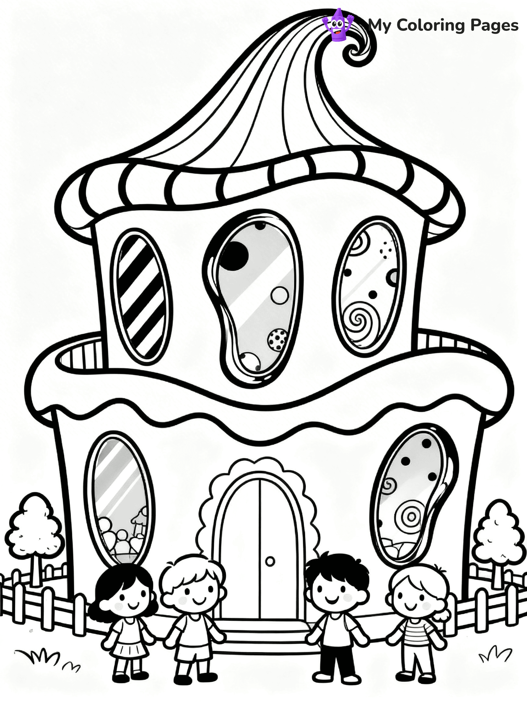 Amusement Park Coloring Pages - 23