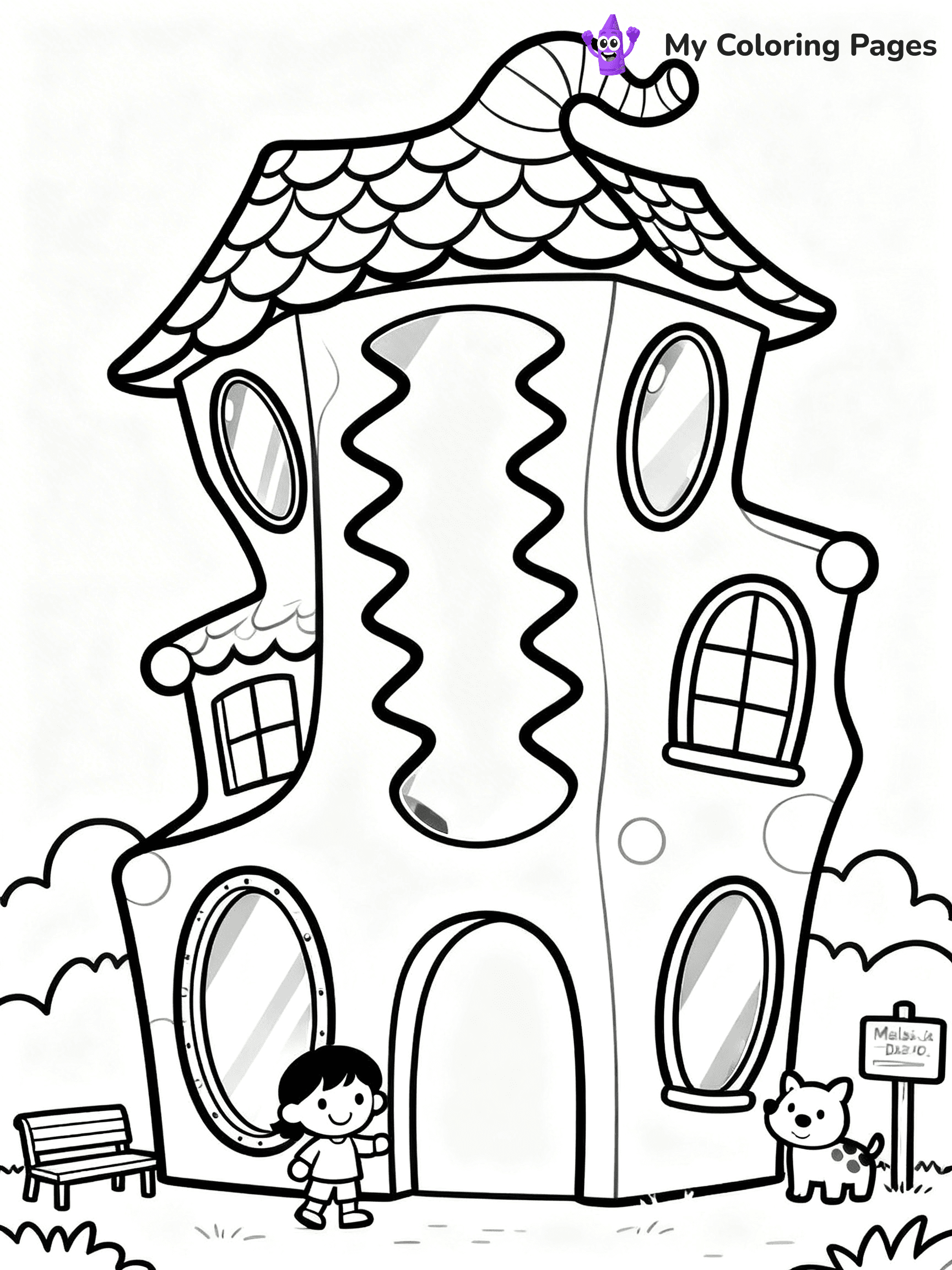 Amusement Park Coloring Pages - 21