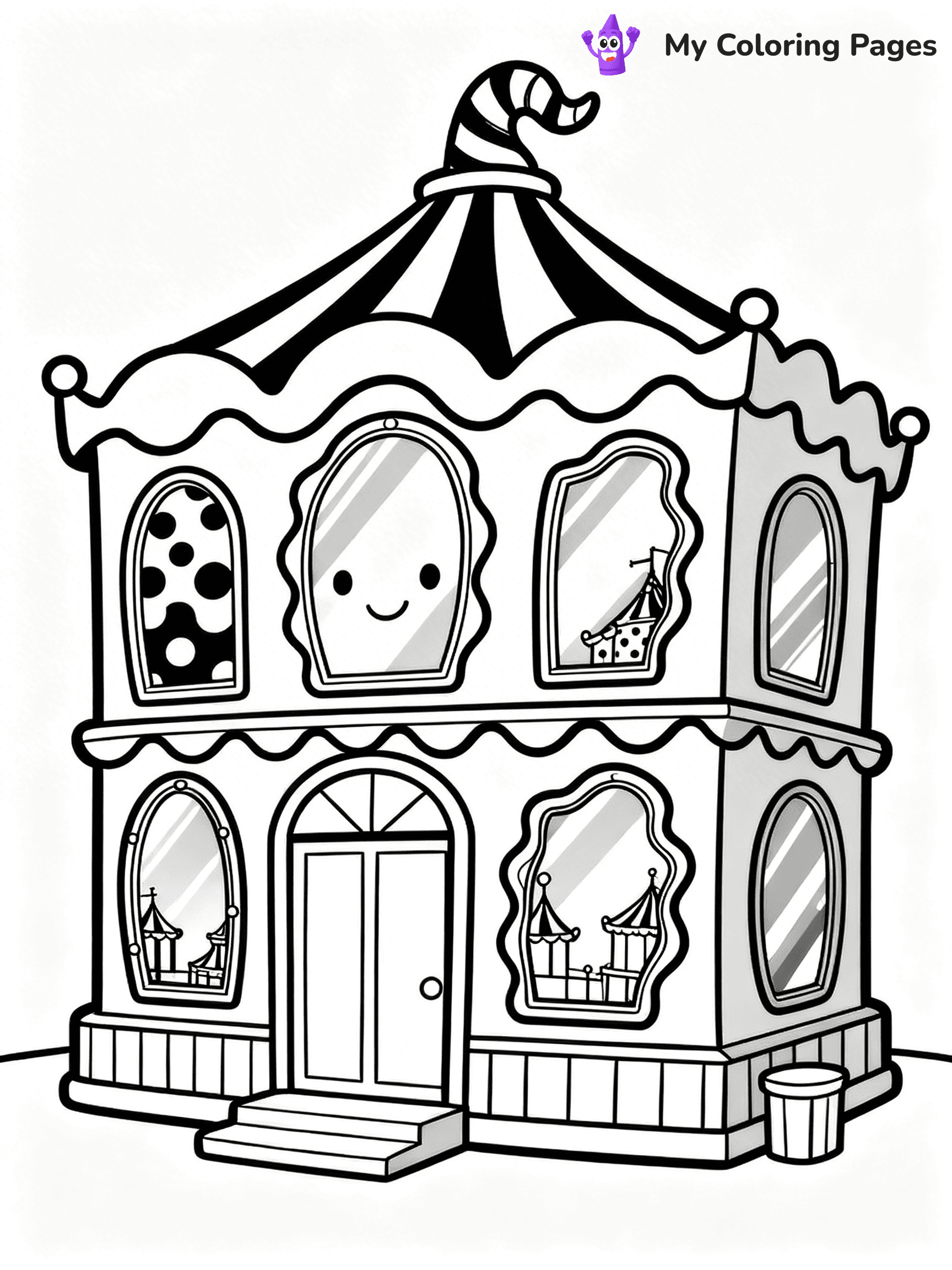 Amusement Park Coloring Pages - 19