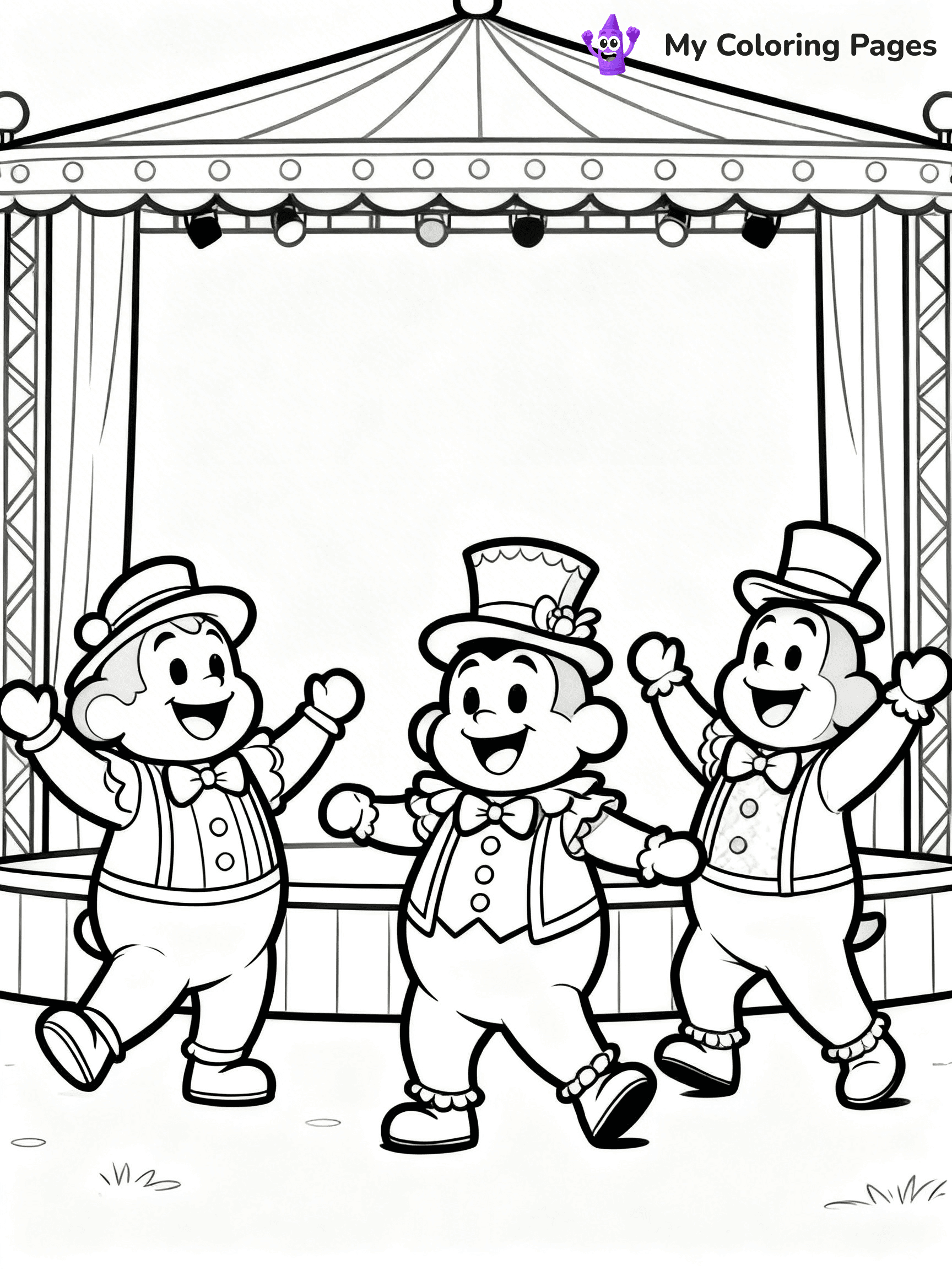 Amusement Park Coloring Pages - 11