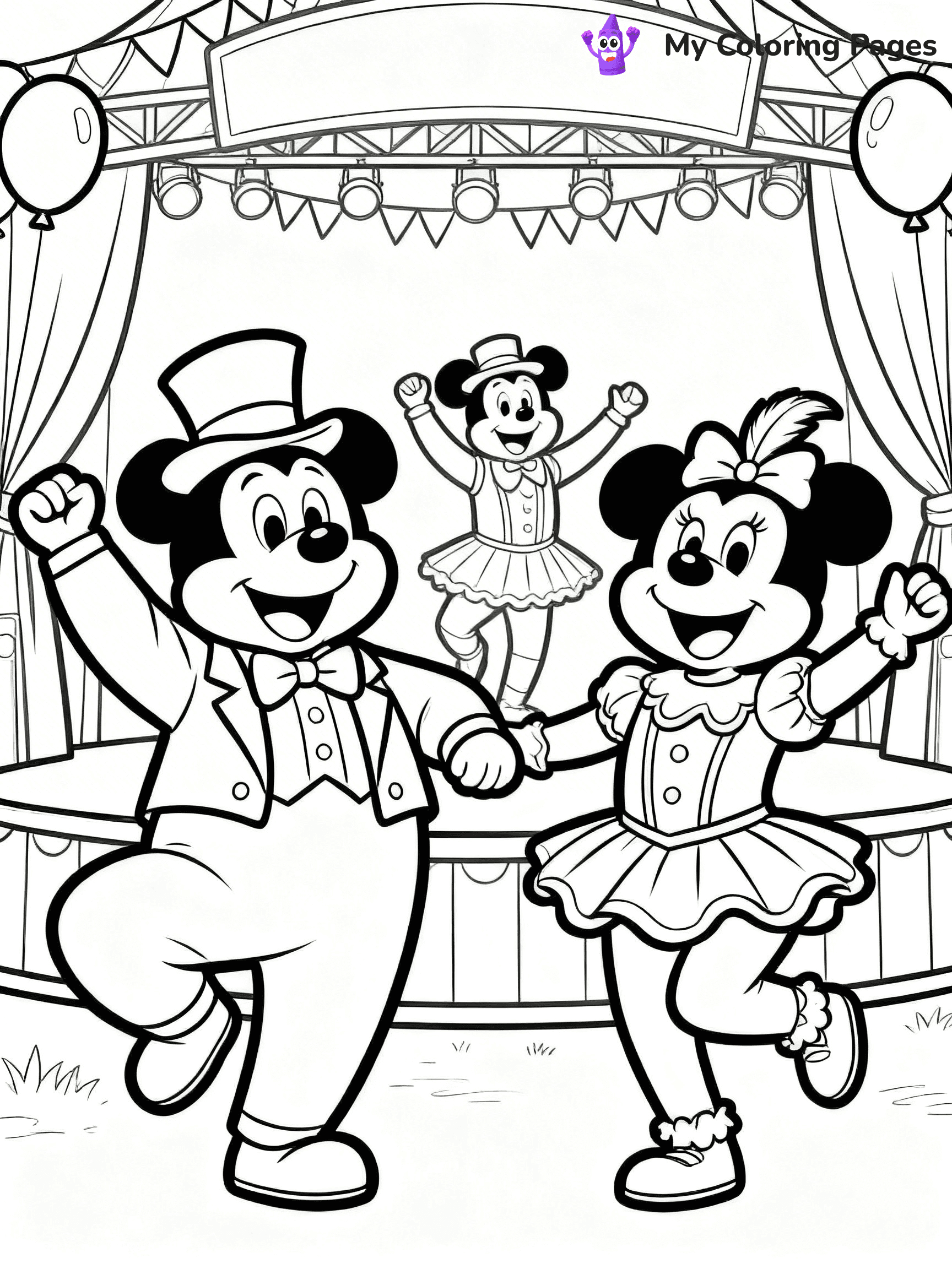 Amusement Park Coloring Pages - 6